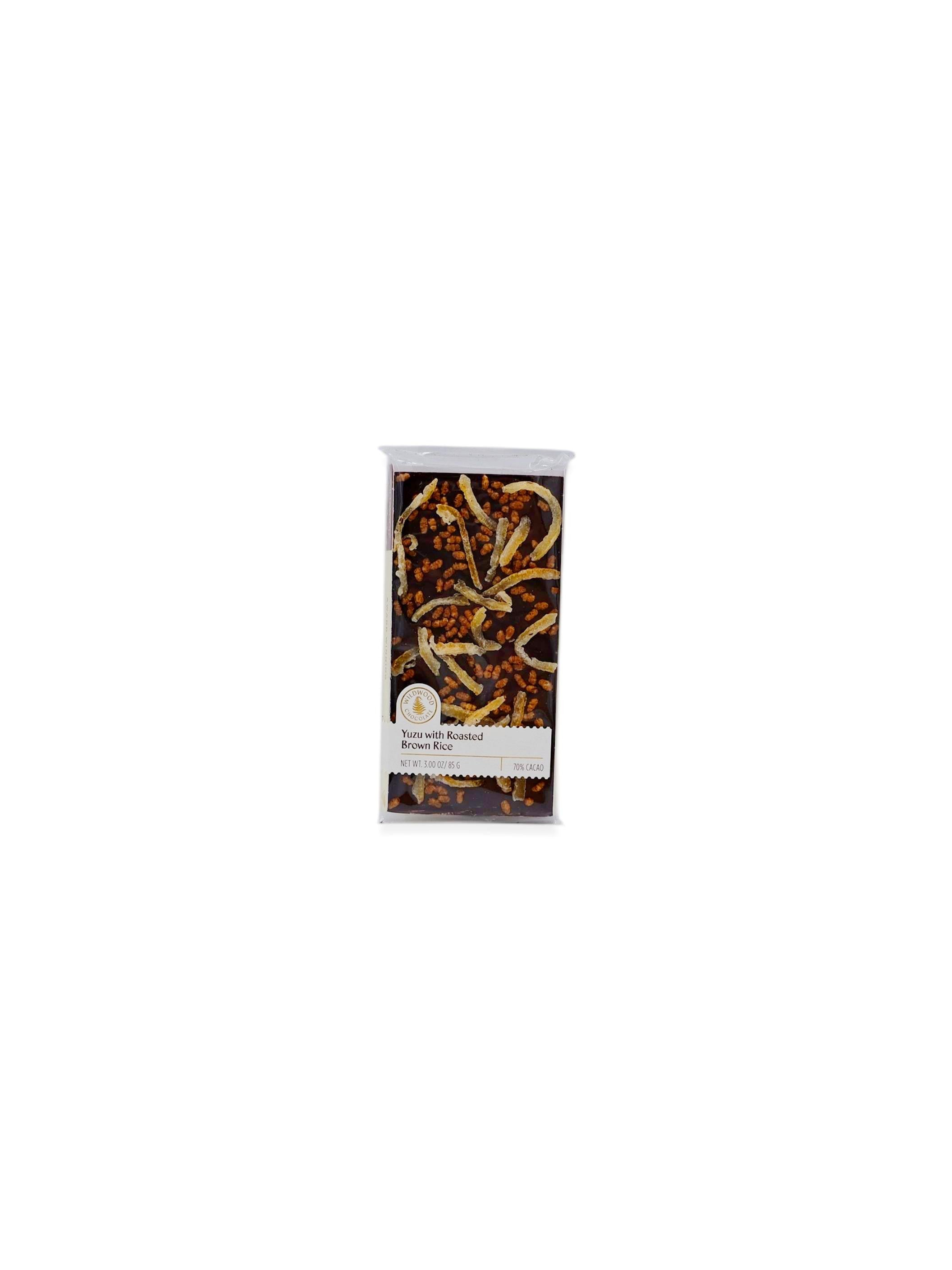 Wildwood Chocolate Yuzu with Roasted Brown Rice 3oz/85g