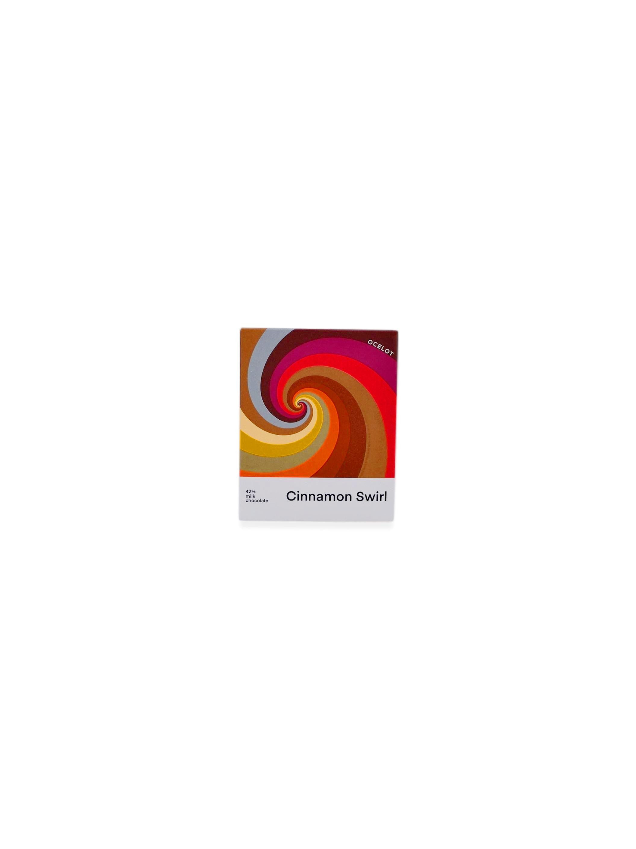 Ocelot Cinnamon Swirl Milk Chocolate 70g