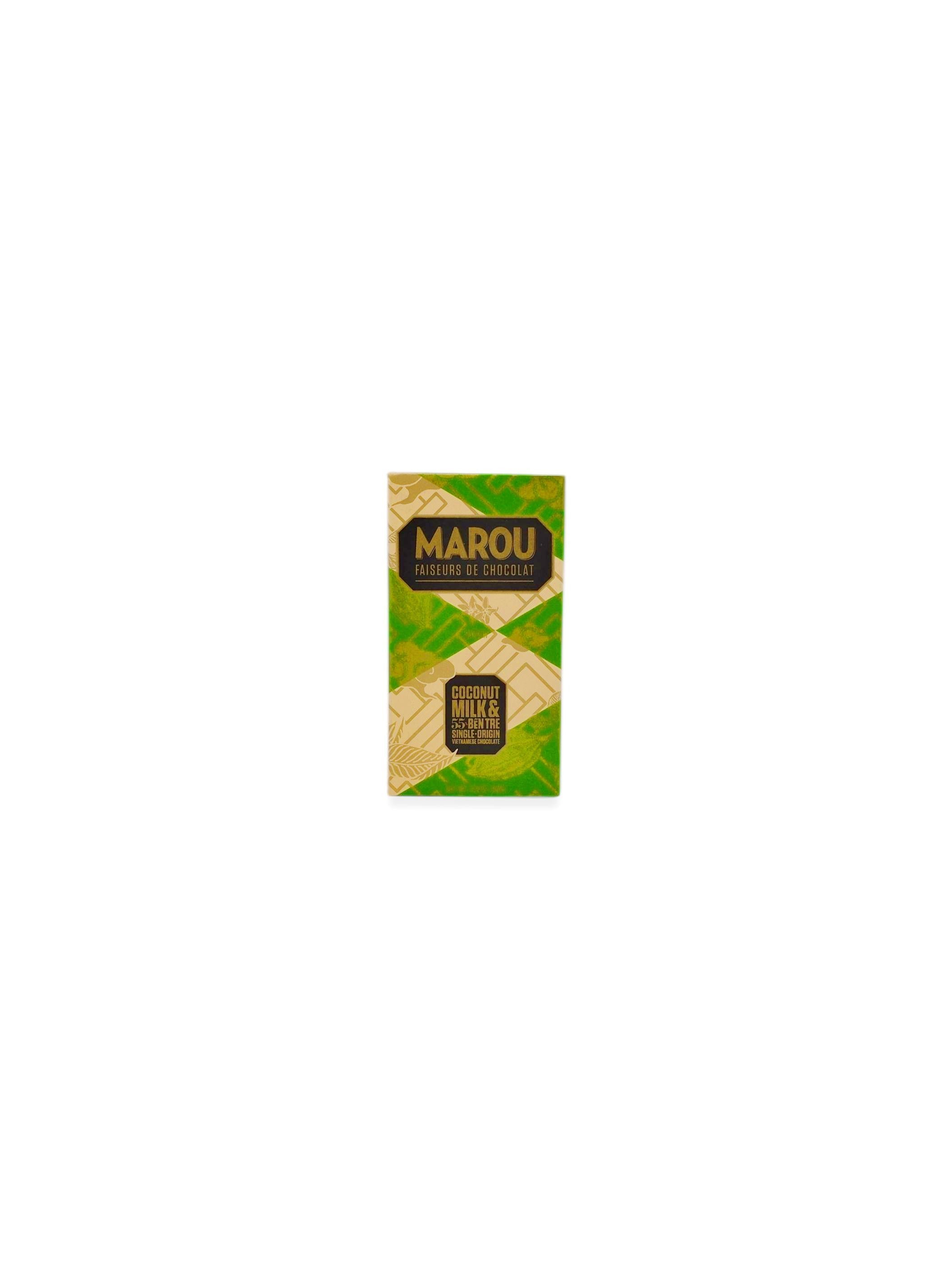 Marou Coconut Milk & Ben Tre 55%  80g