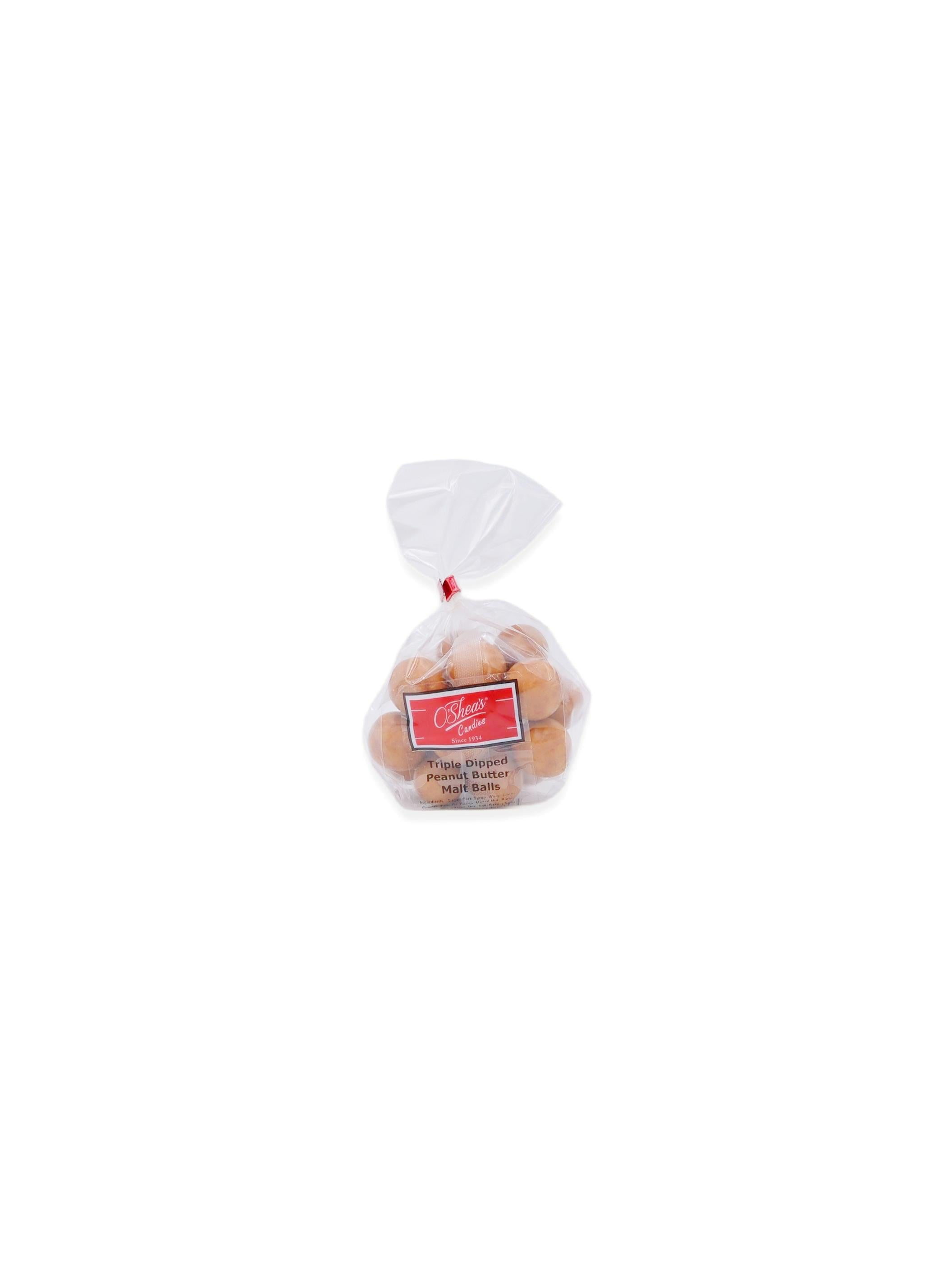 O'Shea's Candies Sweet Shop Peanut Butter Triple Dip Malt Balls 1/3lb