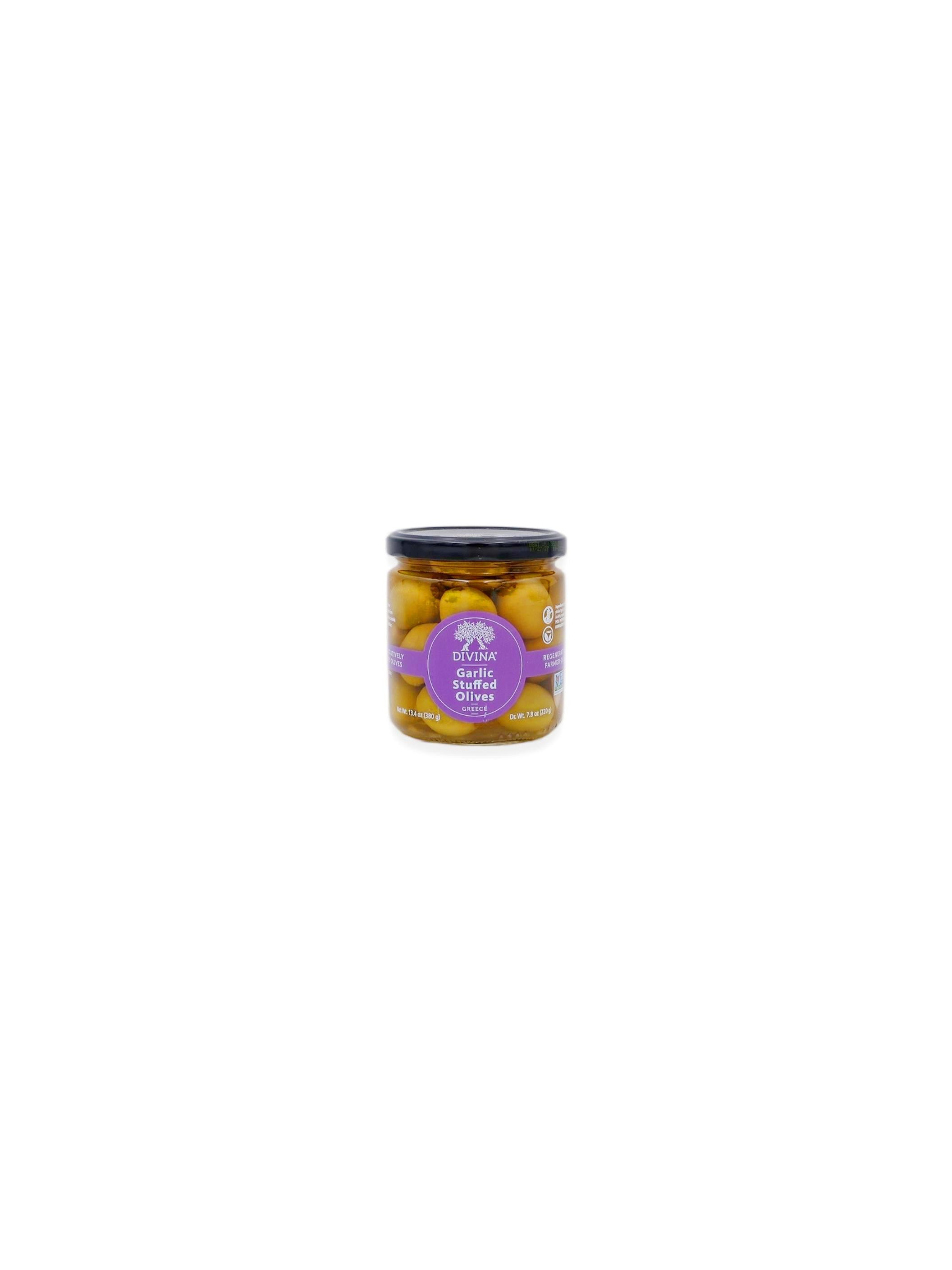 Divina Garlic Stuffed Olives 7.8oz