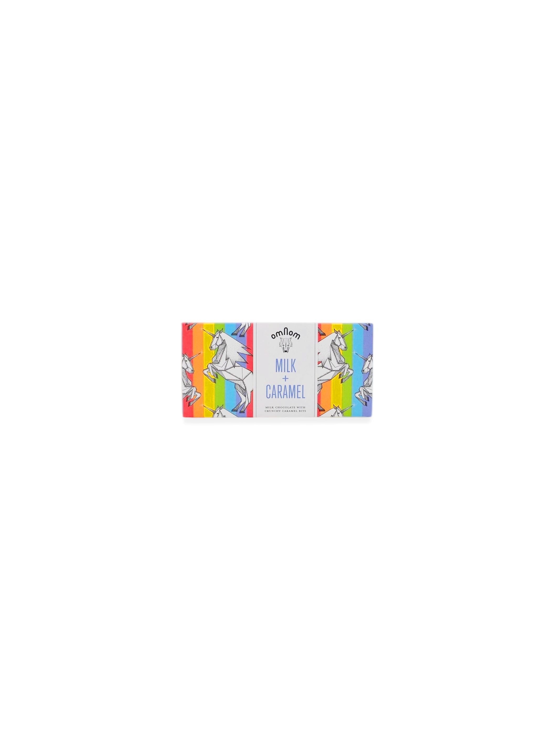 OmNom Caramel + Milk Chocolate 'Pride' Bar 60g
