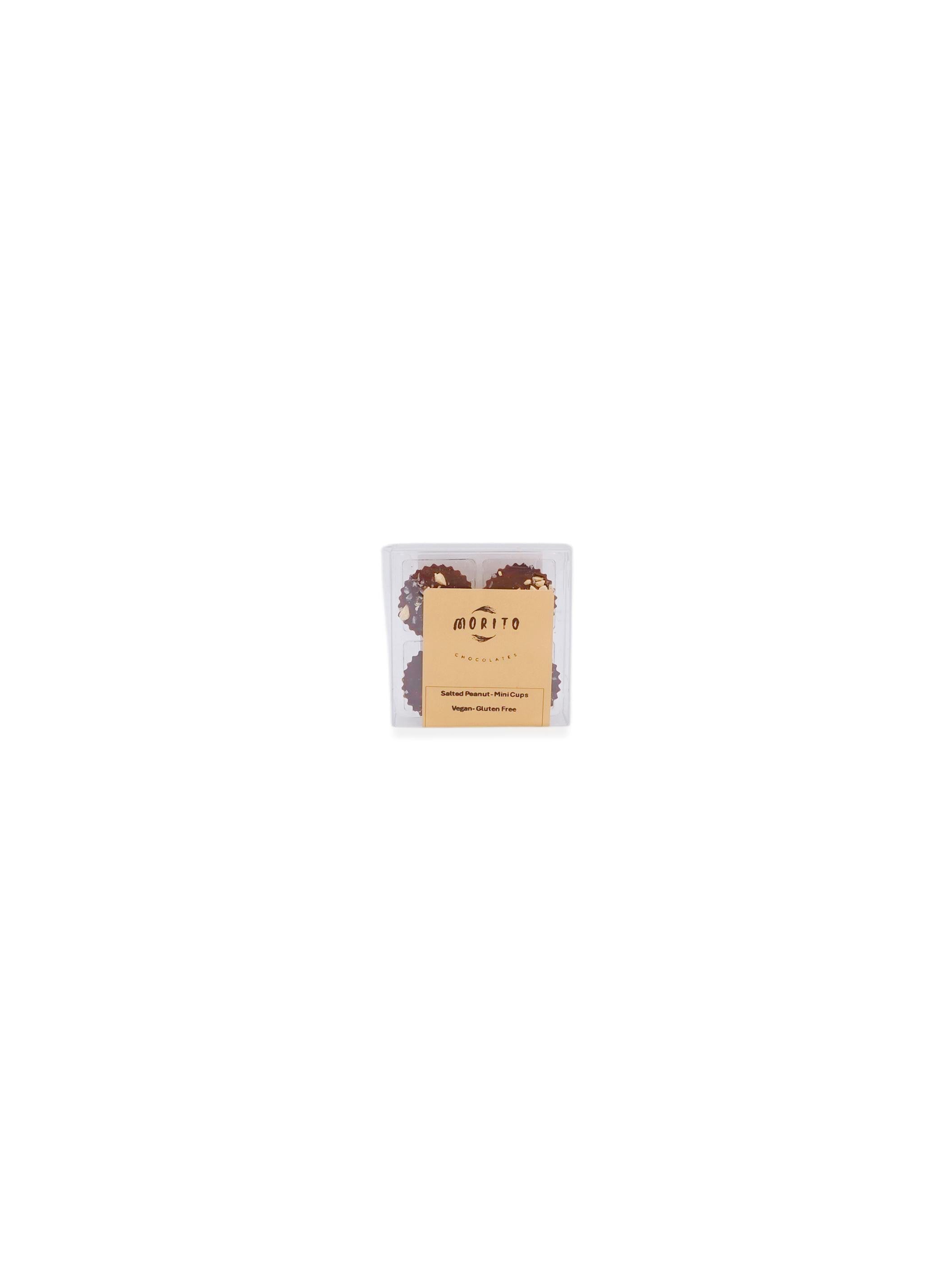Morito Chocolates Salted Peanut Mini Cups 45g