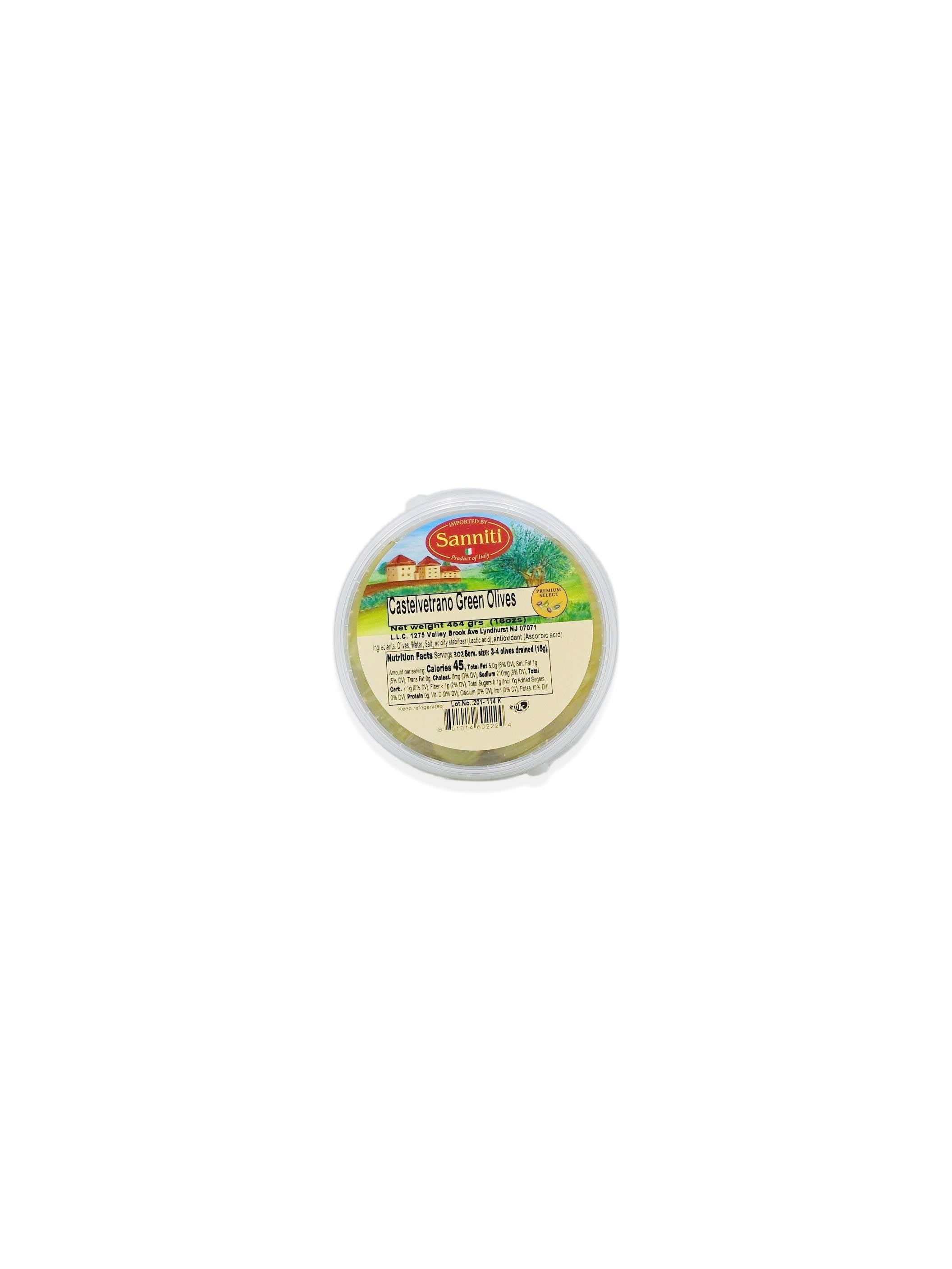 Guidi Marcello Sanniti Castelvetrano Whole Sicilian Green Olives 454g