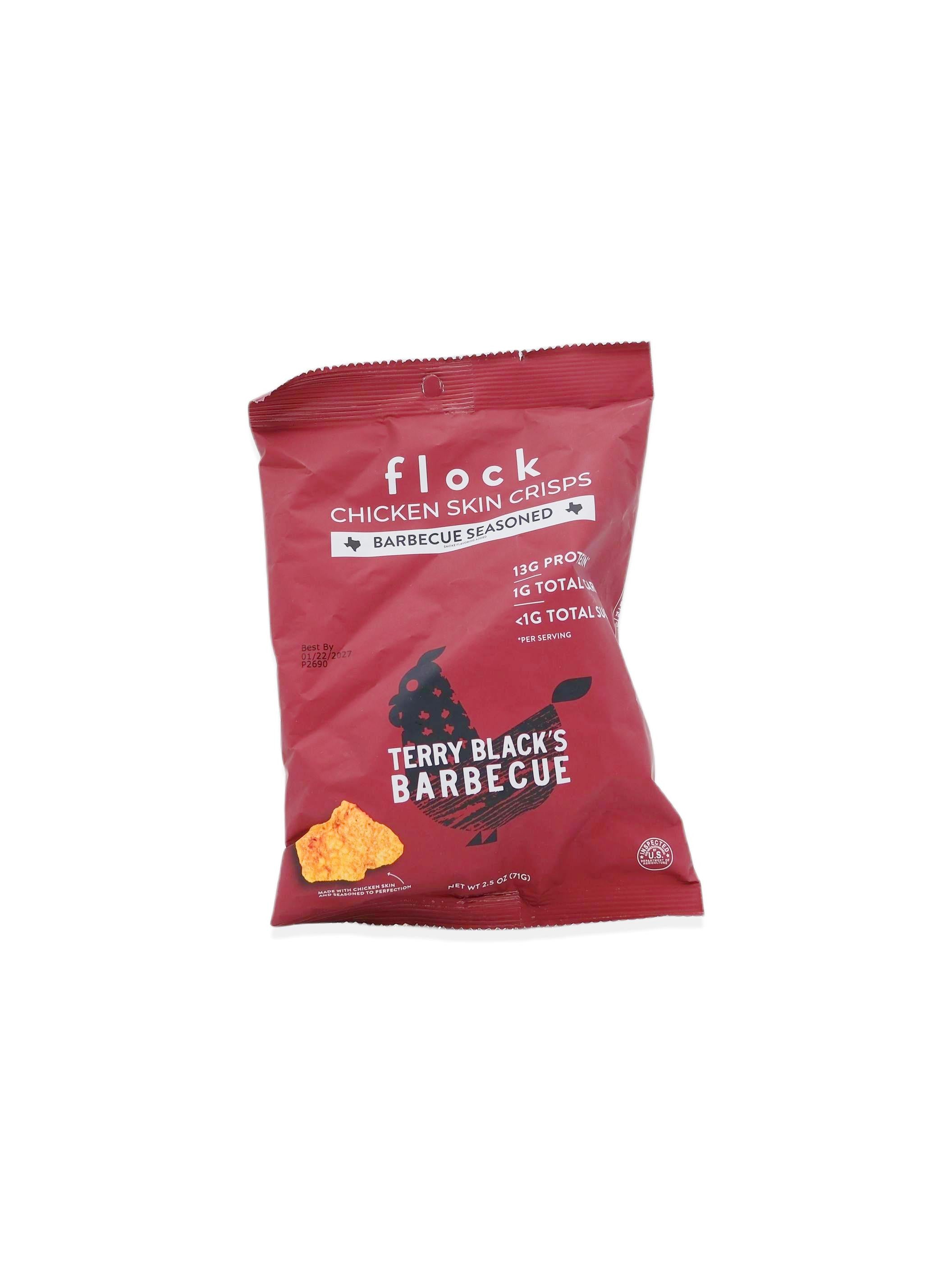 FLOCK Chicken Chips Terry Black's Barbecue 2.5oz/71g