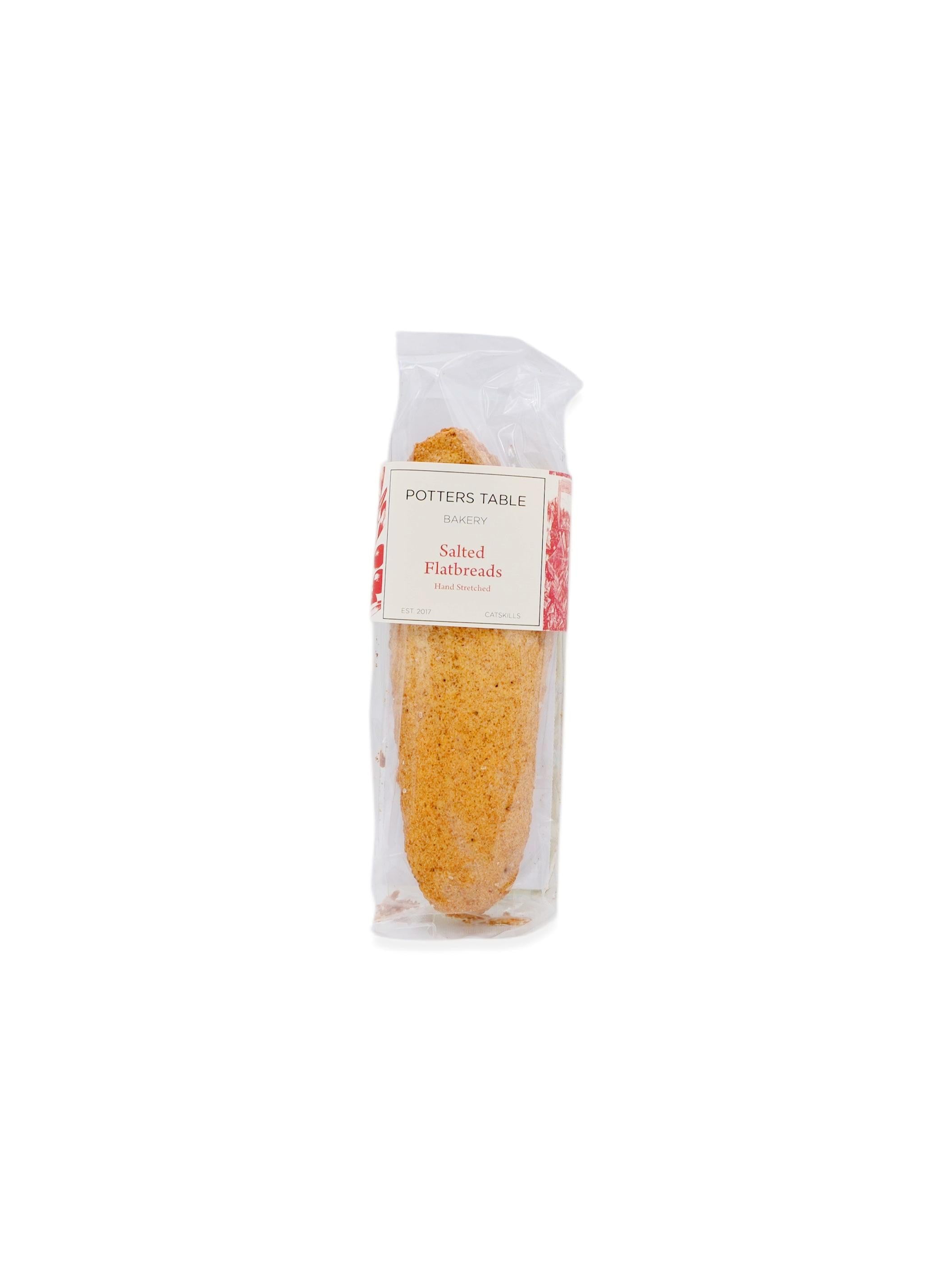 Potters Table Salted Olive Oil Flatbreads 2.5oz