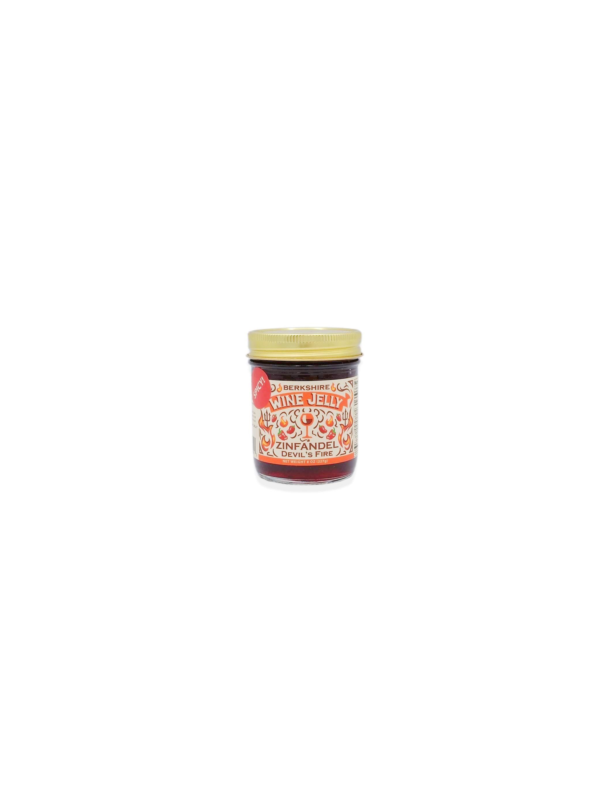 Berkshire Wine Jelly 'Zinfandel' Devil's Fire 8oz/227