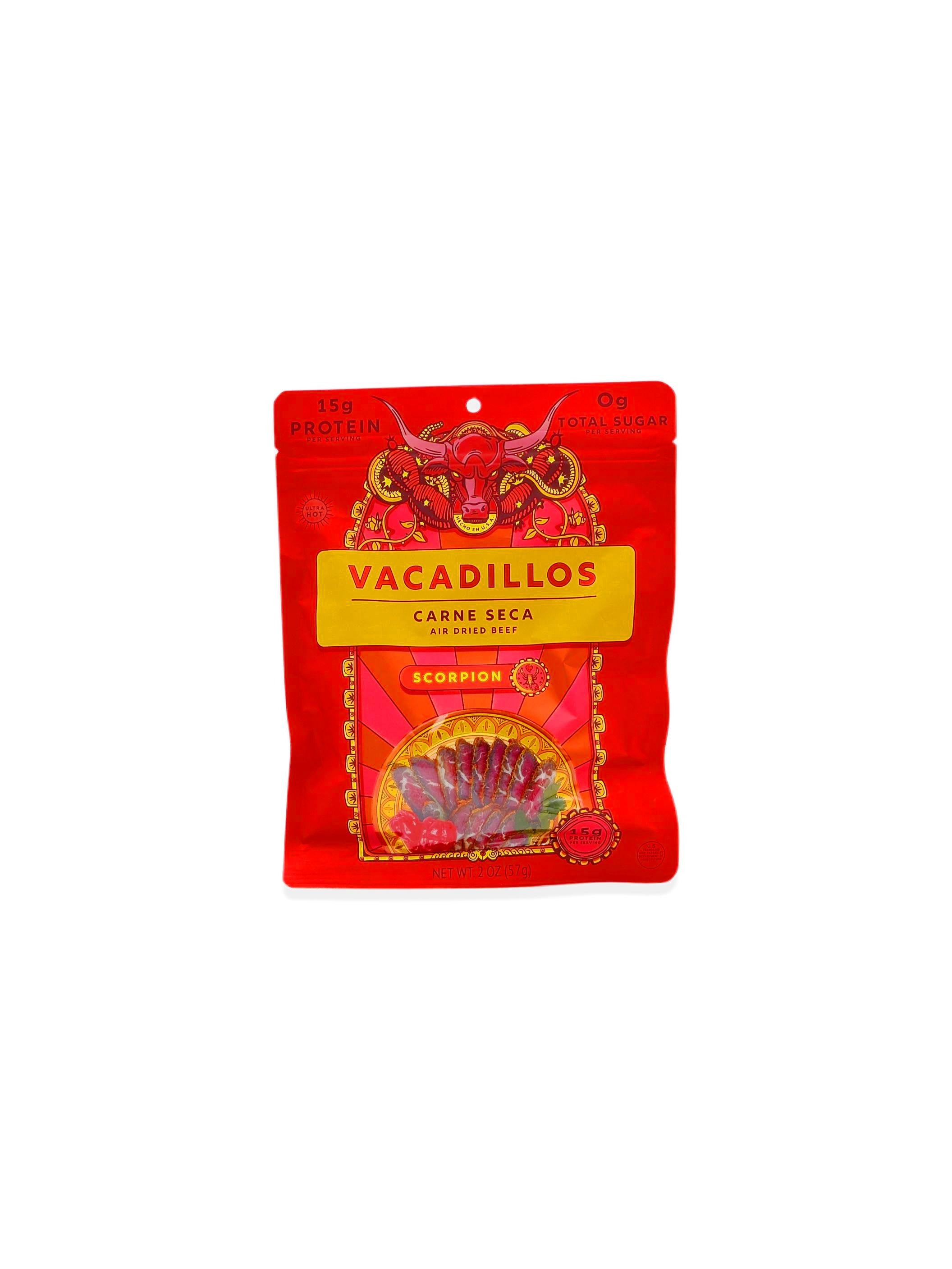 Vacadillos Carne Seca Scorpion Jerky 2oz/57g