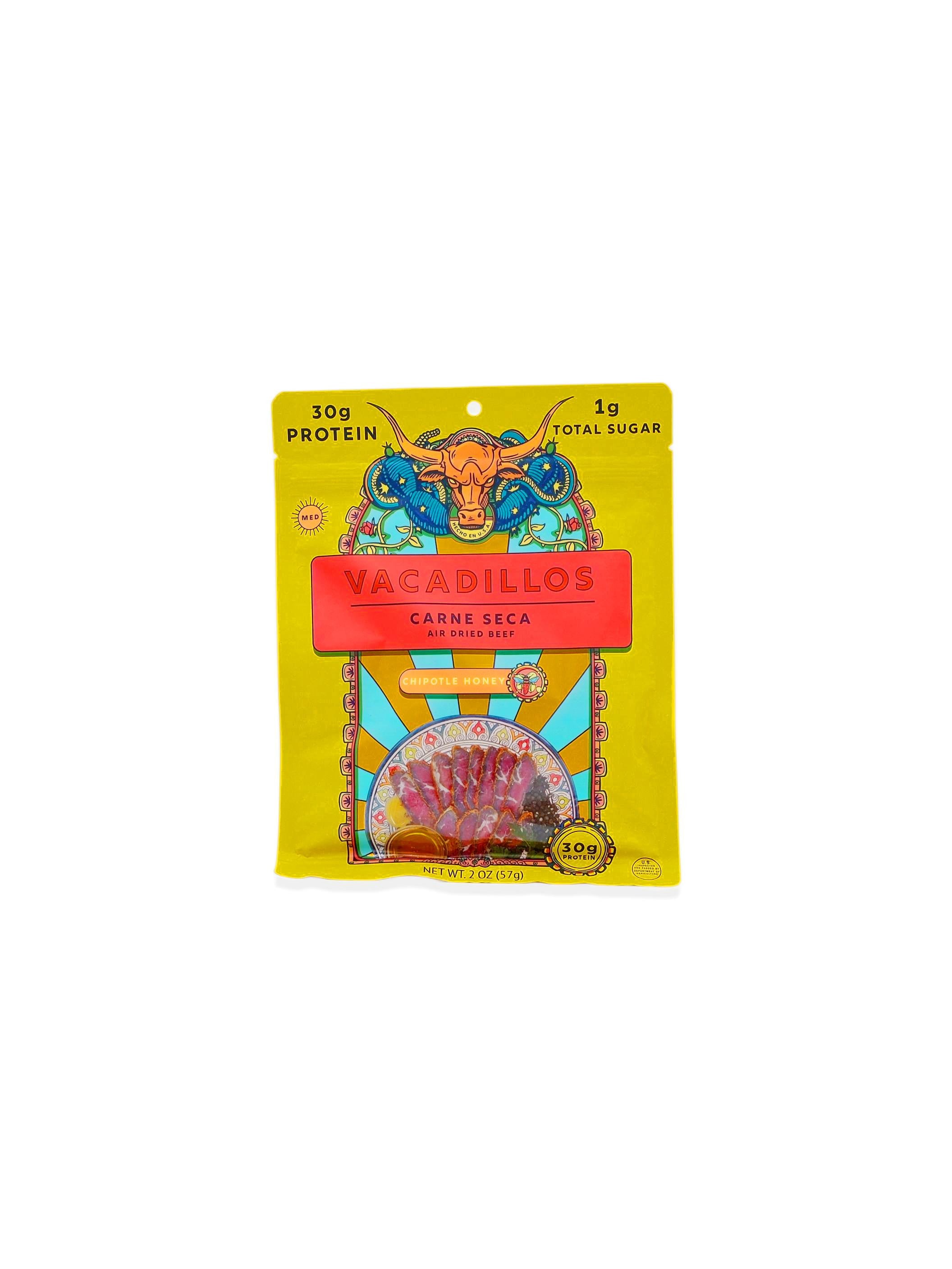 Vacadillos Chipotle Honey Air Dried Beef 2oz/57g
