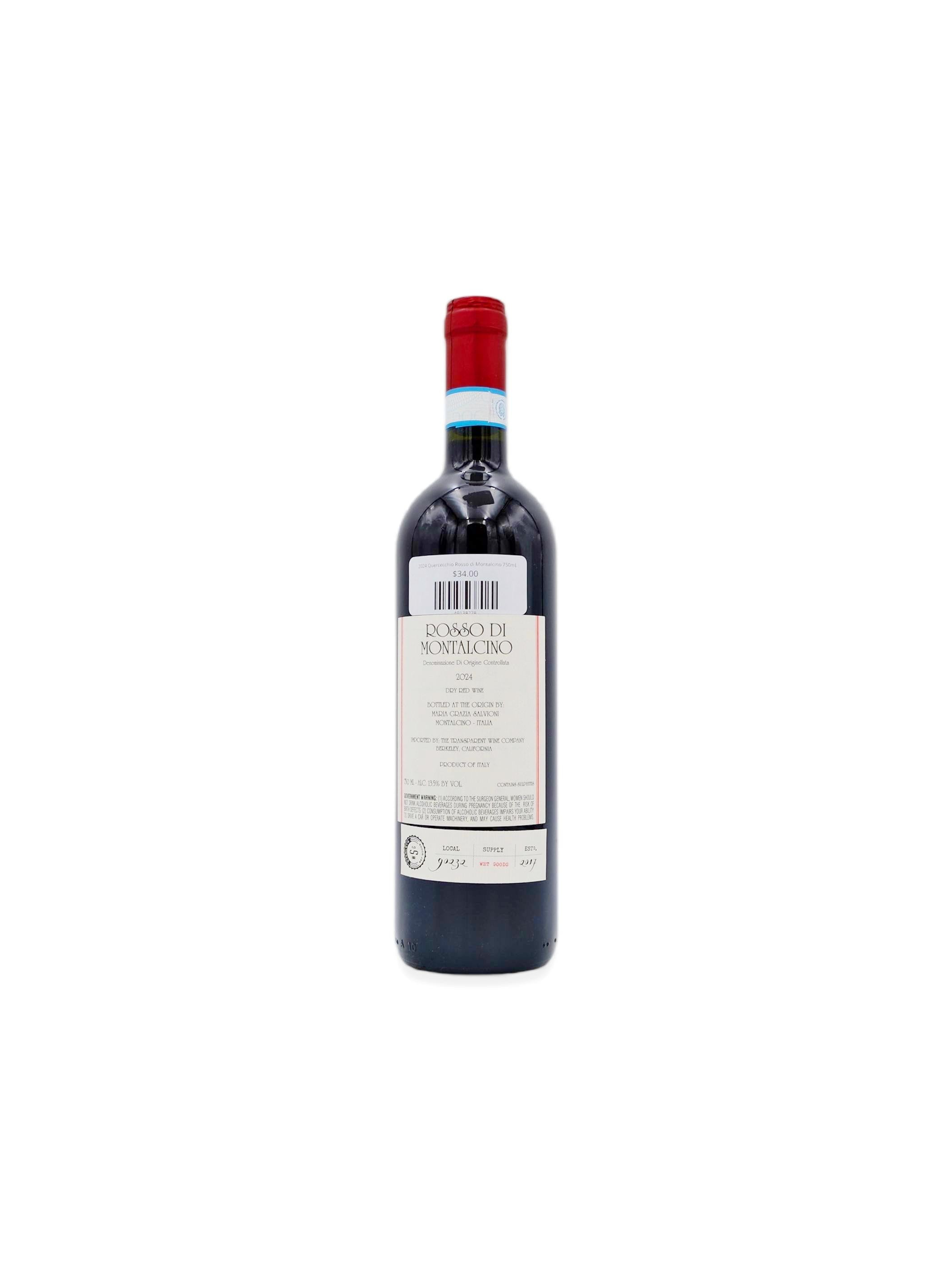 2024 Quercecchio Rosso di Montalcino 750mL
