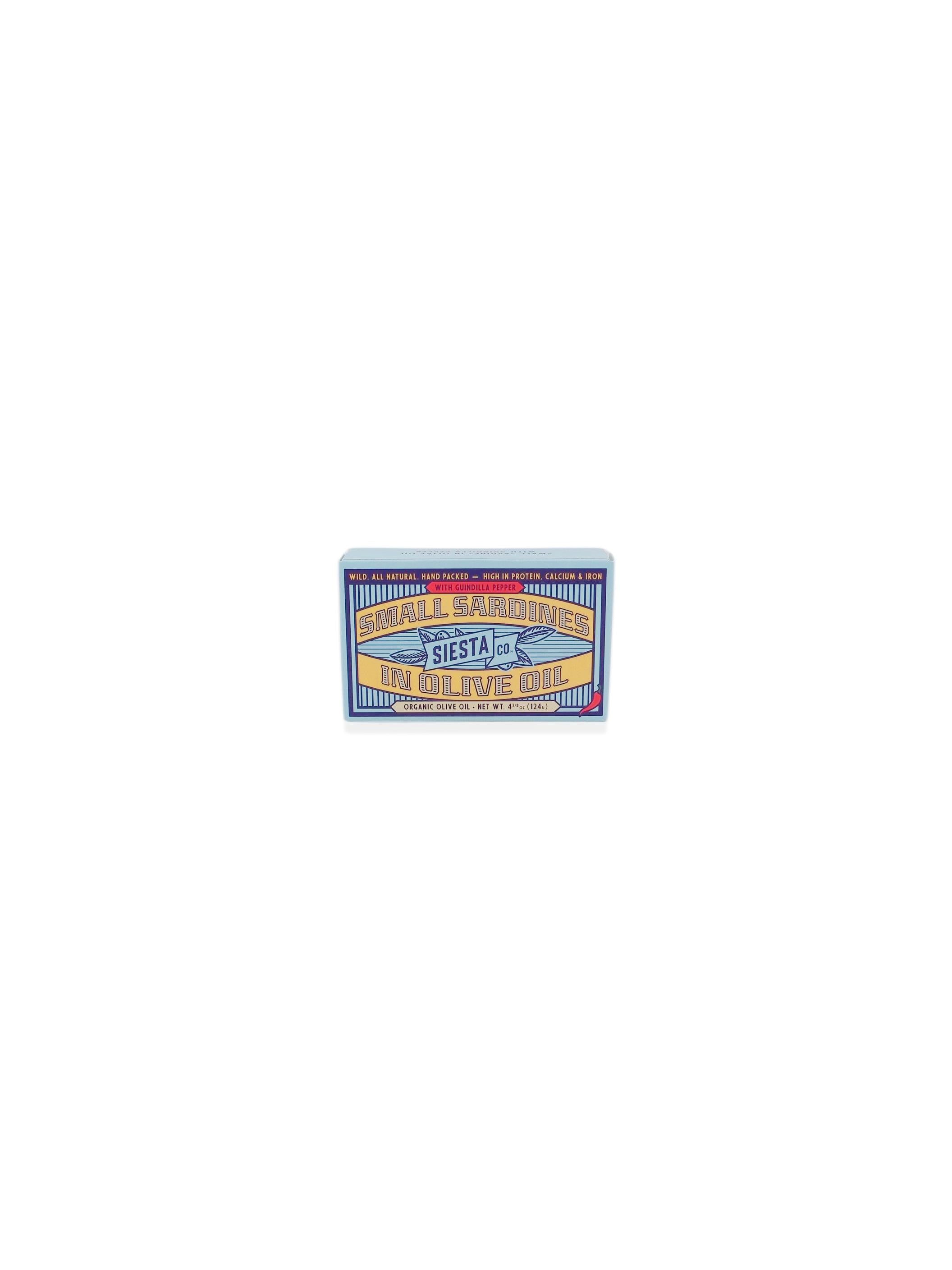 Siesta Co Small Sardines with Guindilla Pepper 124g