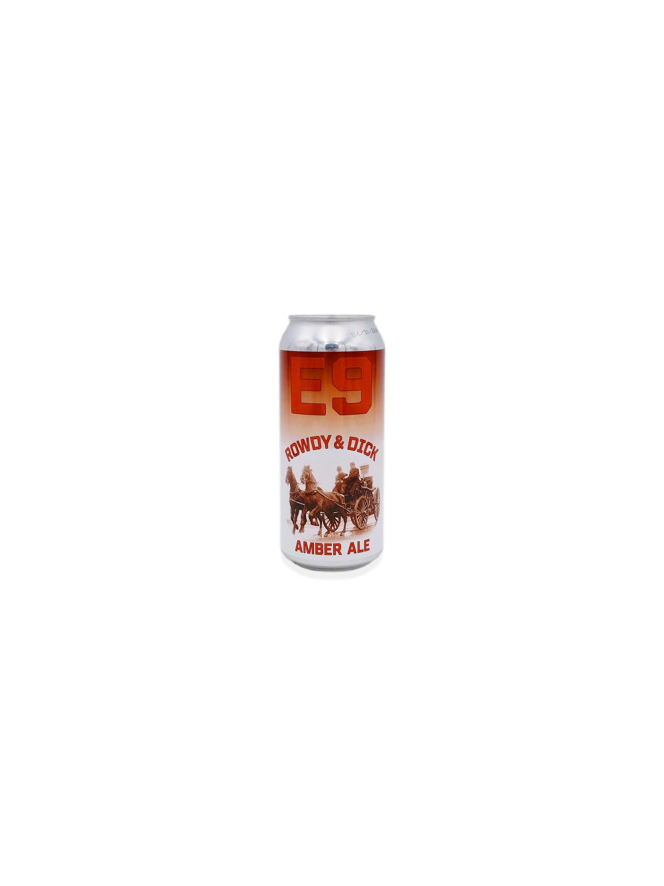 E9 Rowdy & Dick Amber Ale 16oz