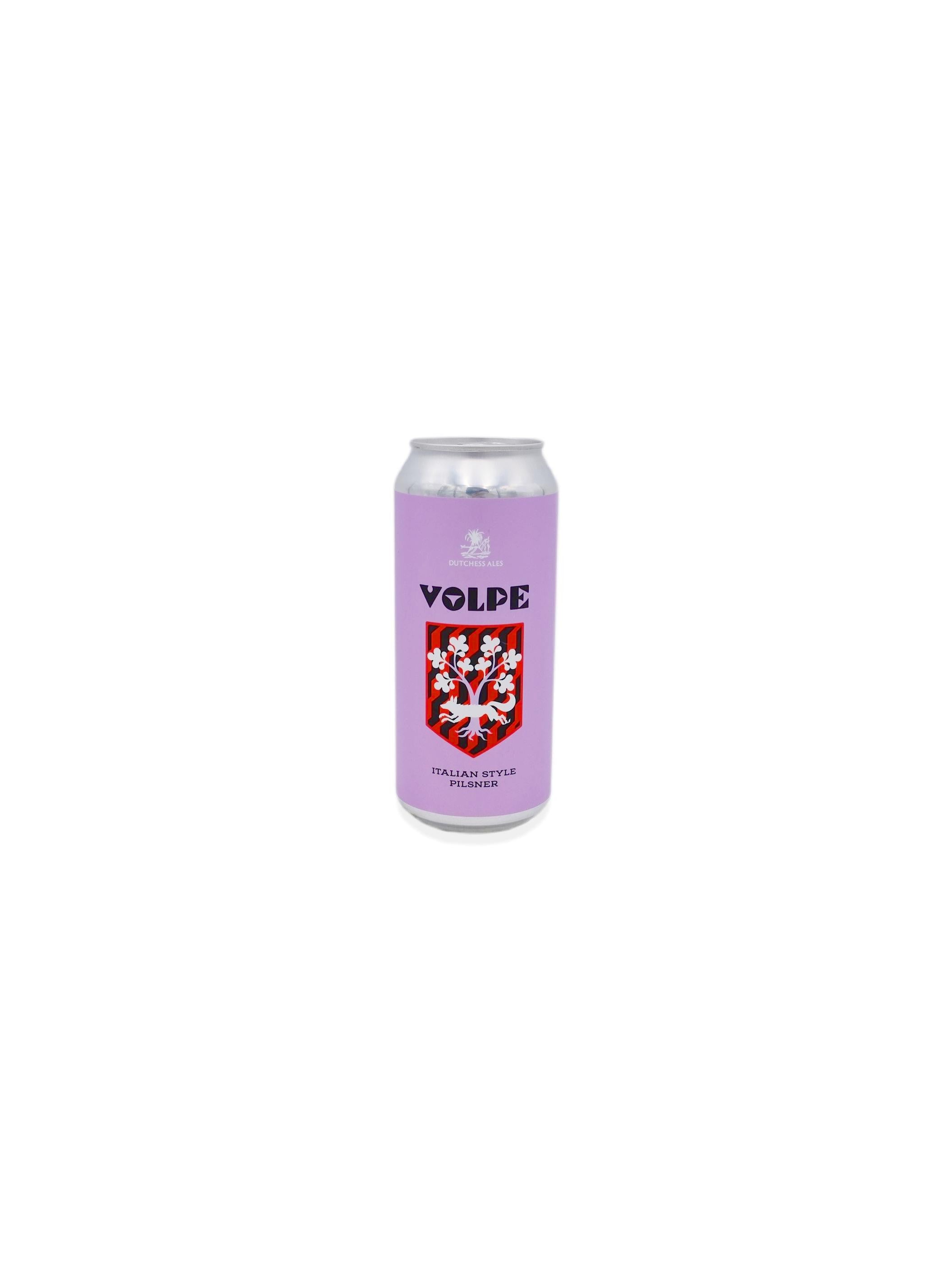 Dutchess Volpe Italian Pilsner 16oz