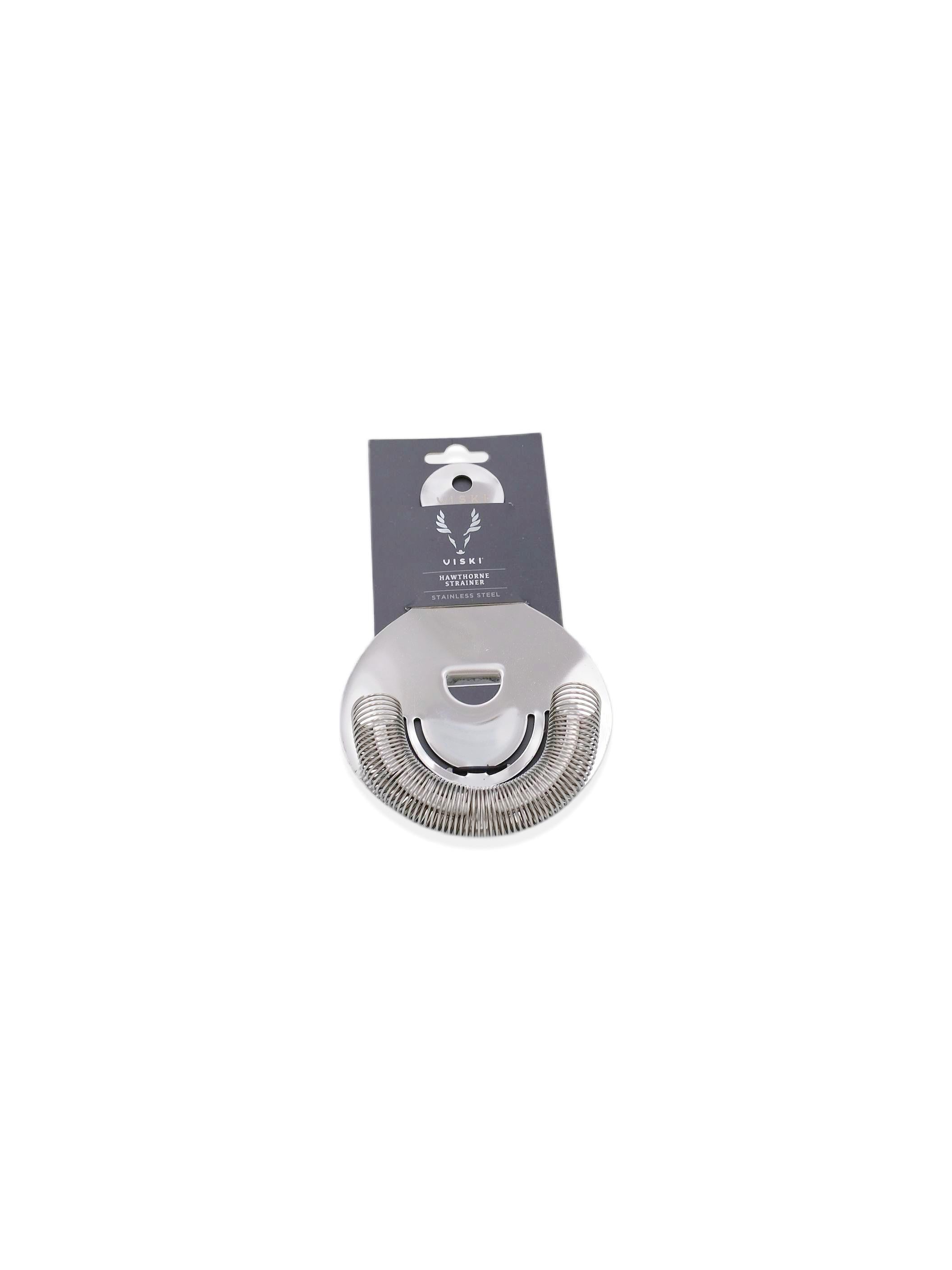 Viski Stainless Steel Hawthorne Strainer