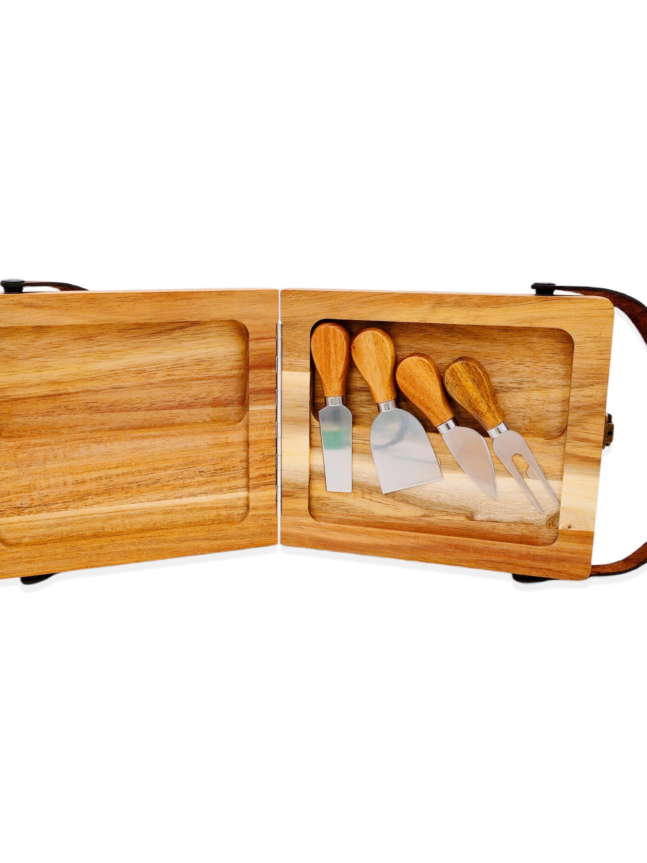 Foldable Picnic Board with Strap