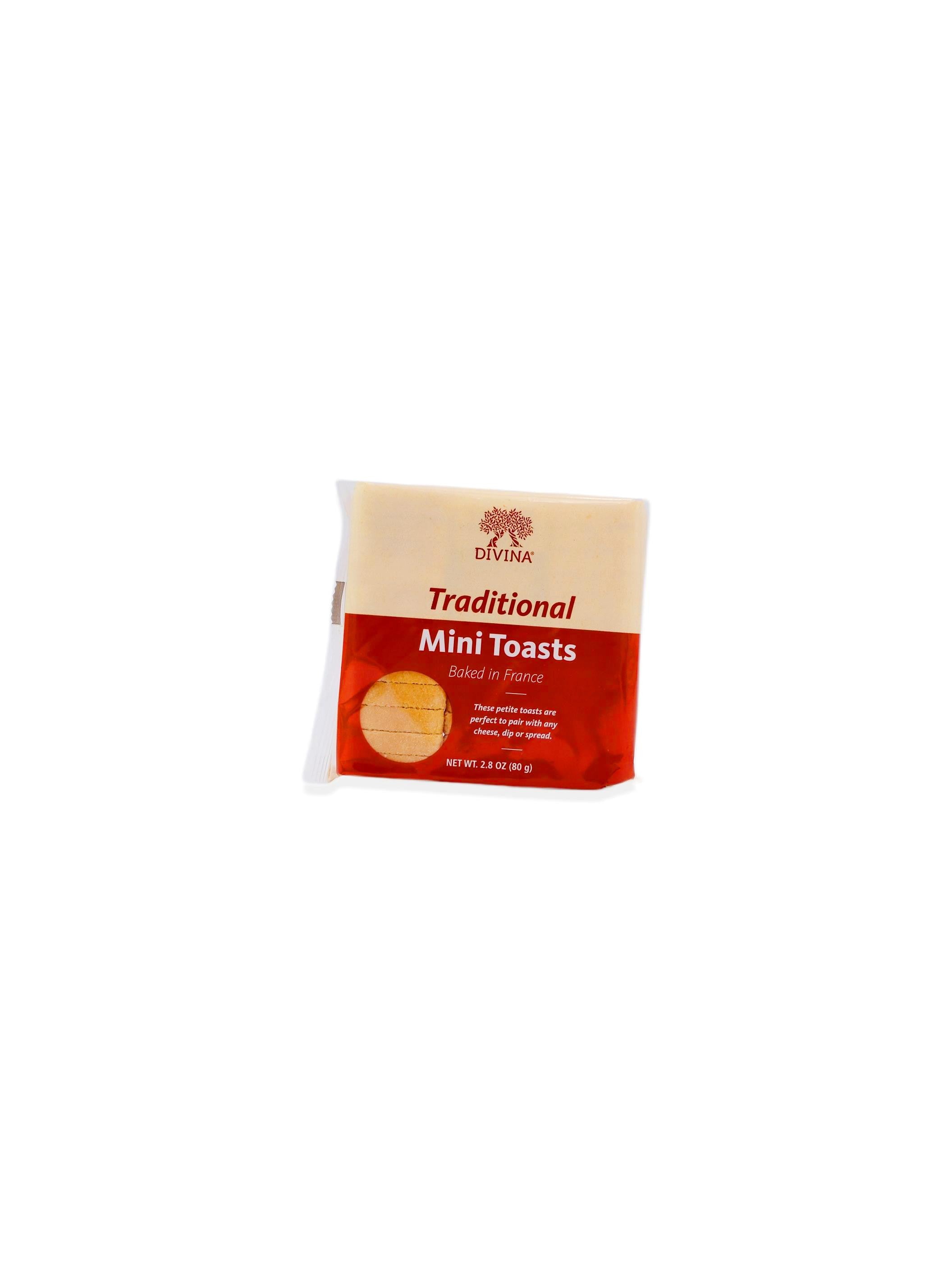 Divina French Mini Toasts Traditional 2.8oz/80g