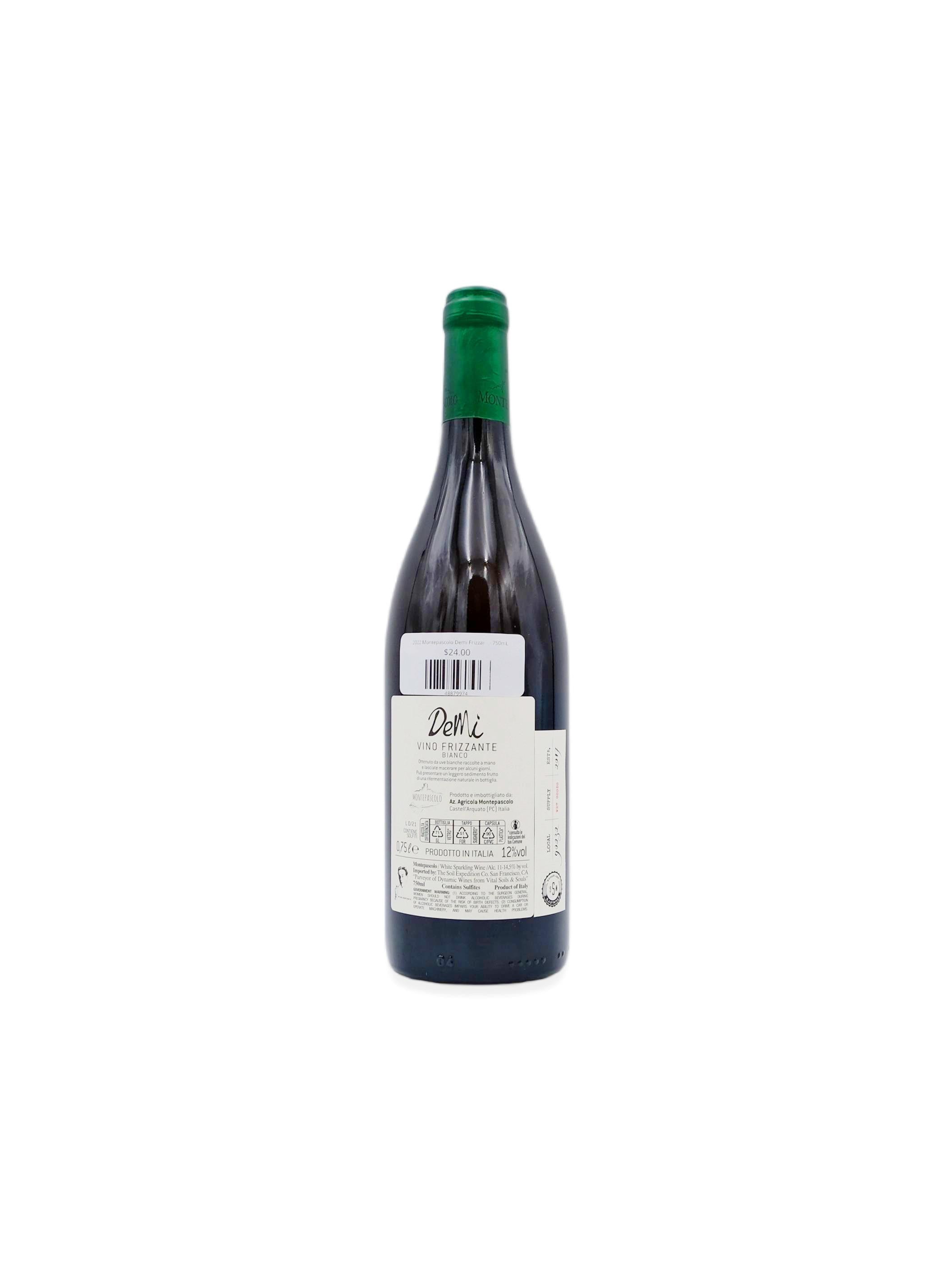 2022 Montepascolo Demi Frizzante 750mL