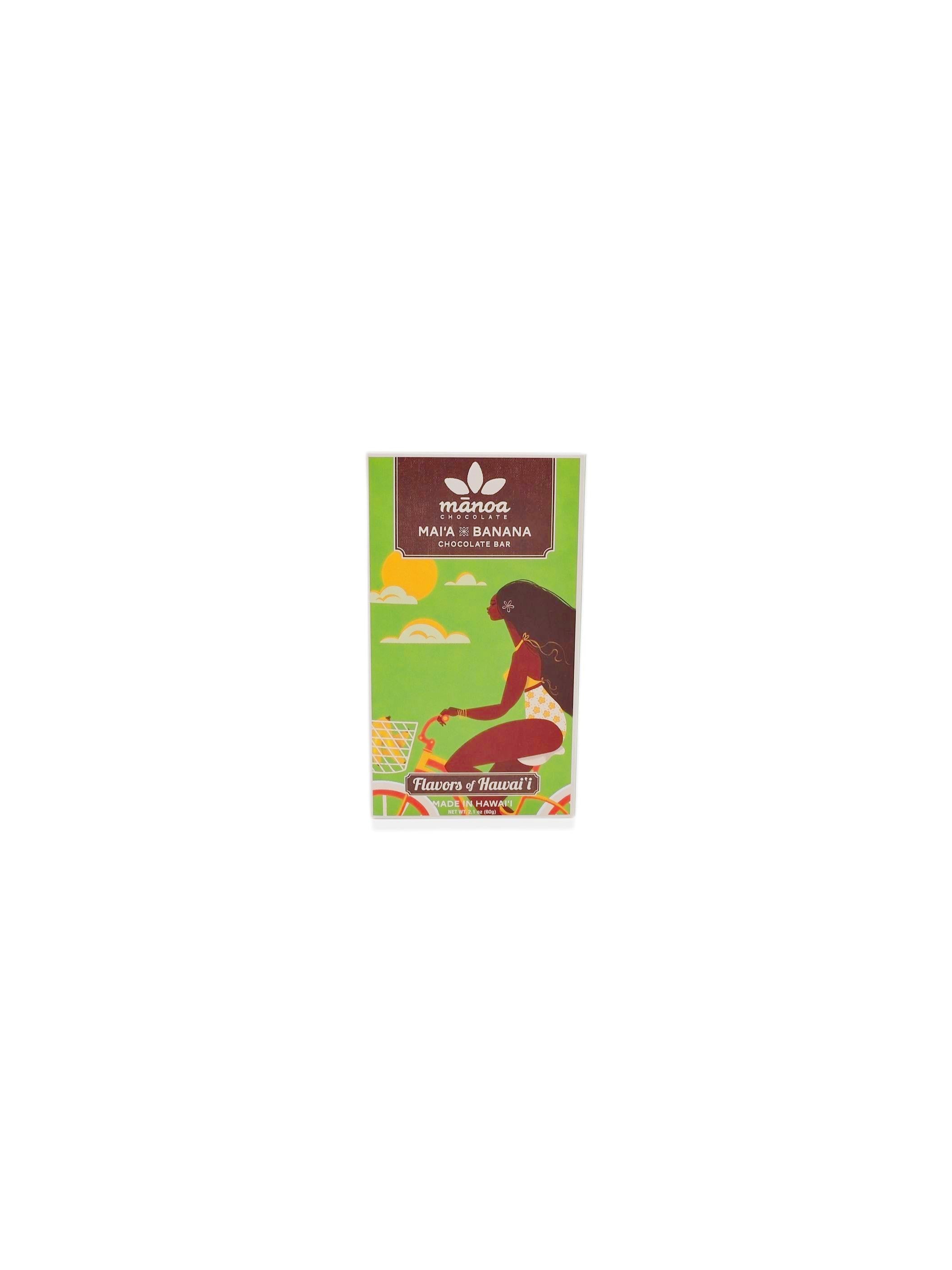 Manoa Maiʻa x Banana Chocolate Bar 2.1oz/60g