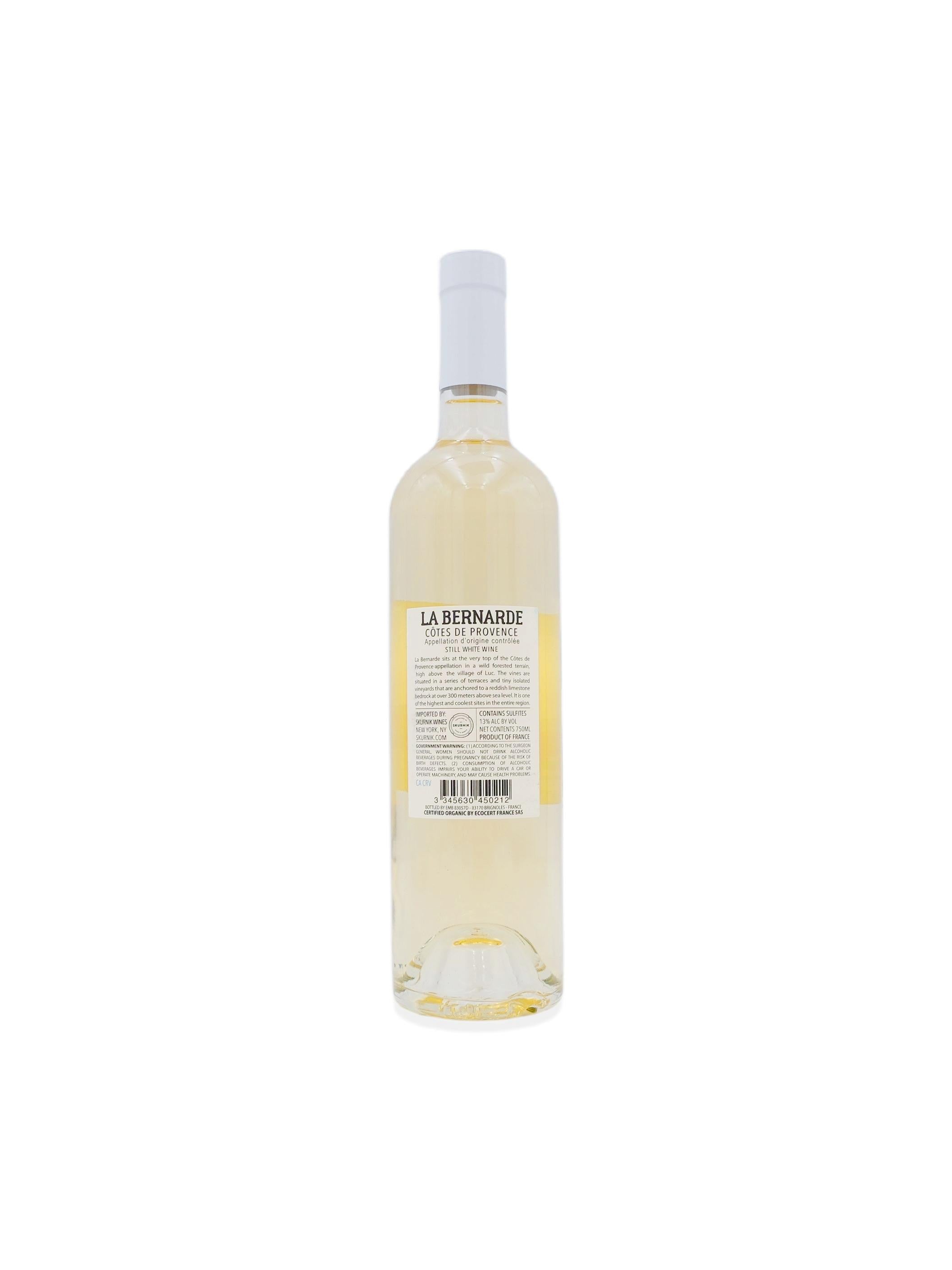 2025 La Bernarde ‘Les Hauts du Luc’ Côtes de Provence Blanc 750mL