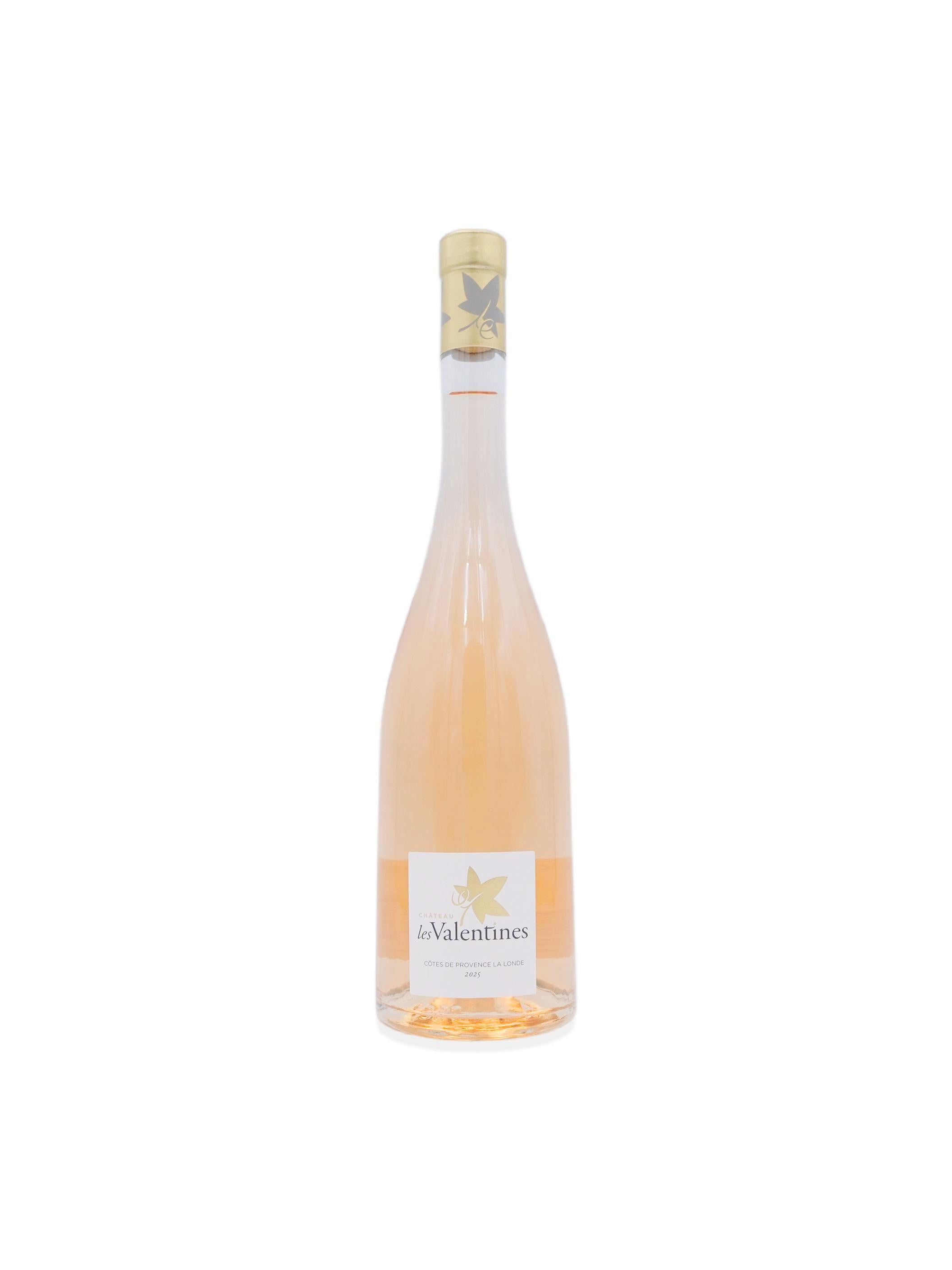 2025 Château Les Valentines AOP Côtes de Provence La Londe Rosé 750mL