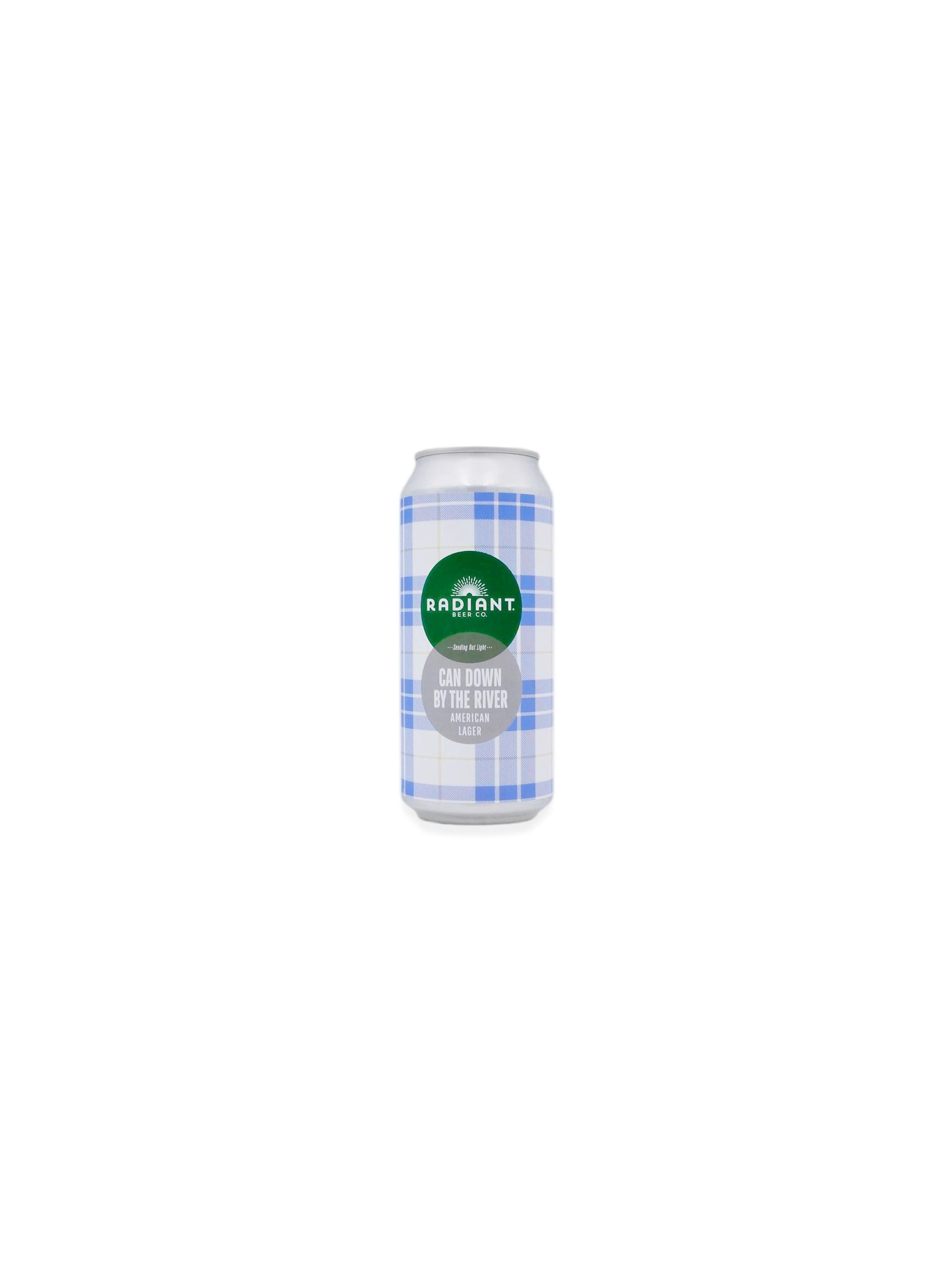 Radiant Beer Co. 'Can Down By the River' American Lager 16oz