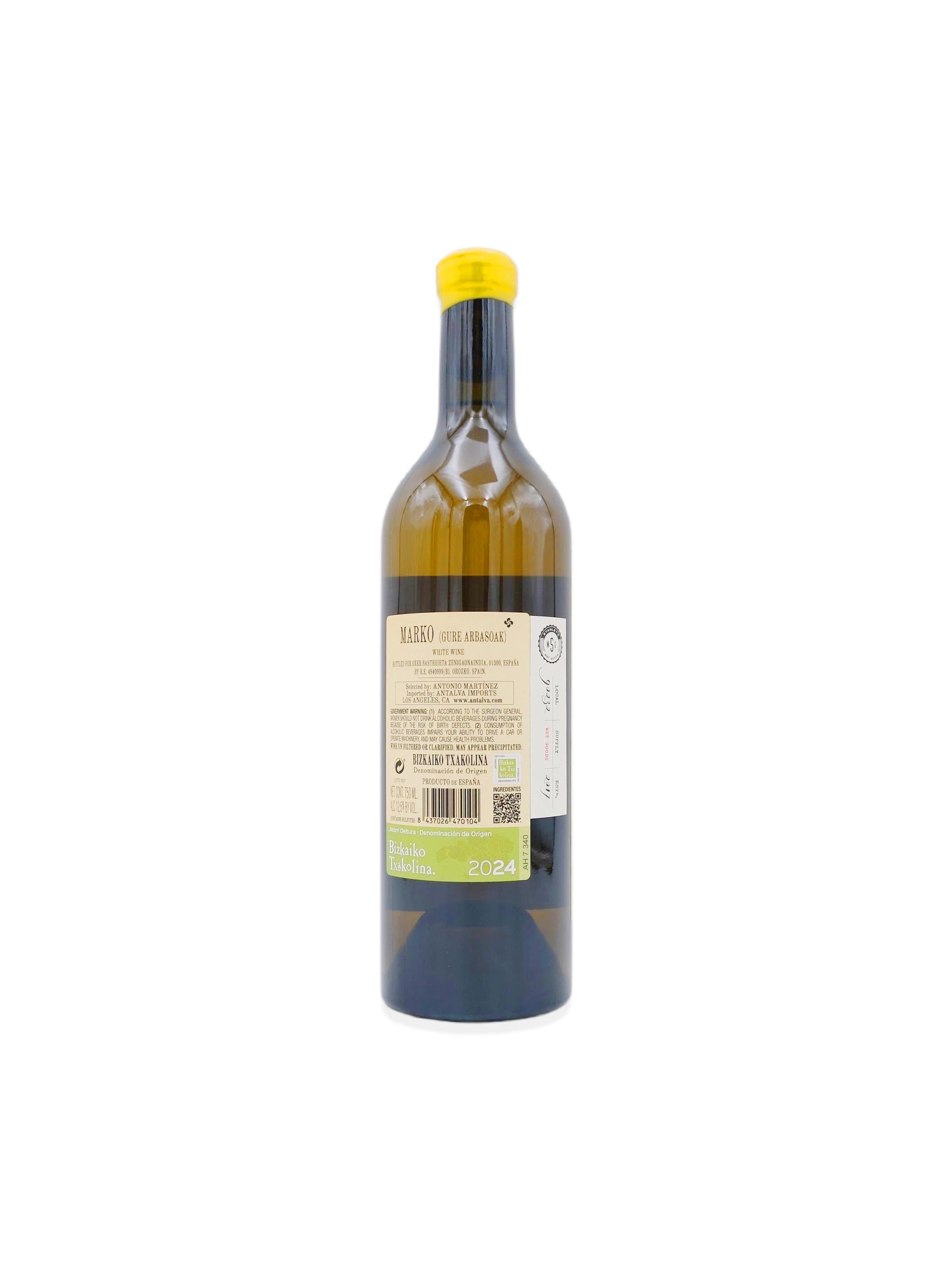 2024 Marko Gure Arbasoak Bizkaiko Txakolina 750mL