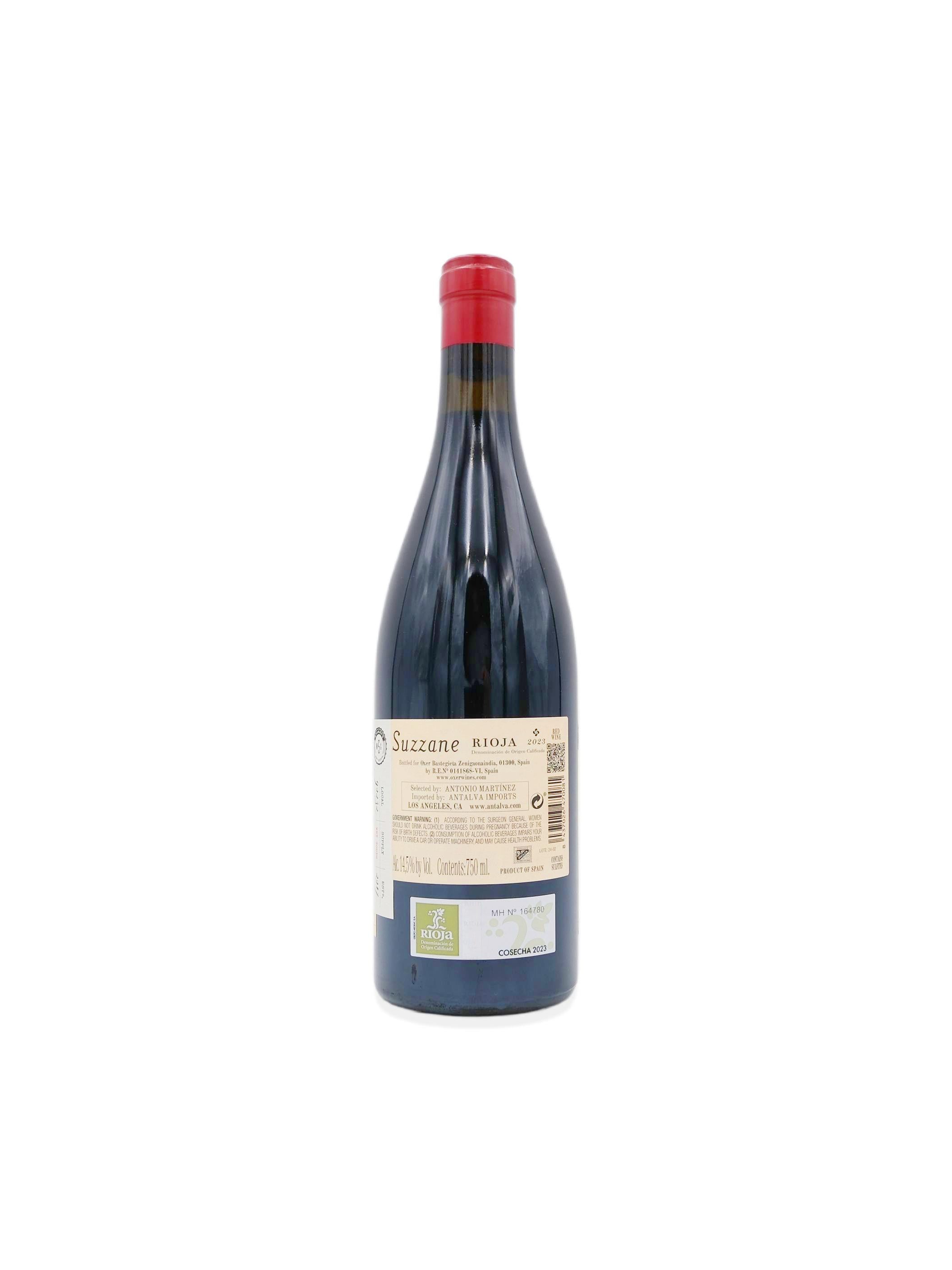 2023 Oxer Bastegieta 'Suzzane' Rioja 750mL