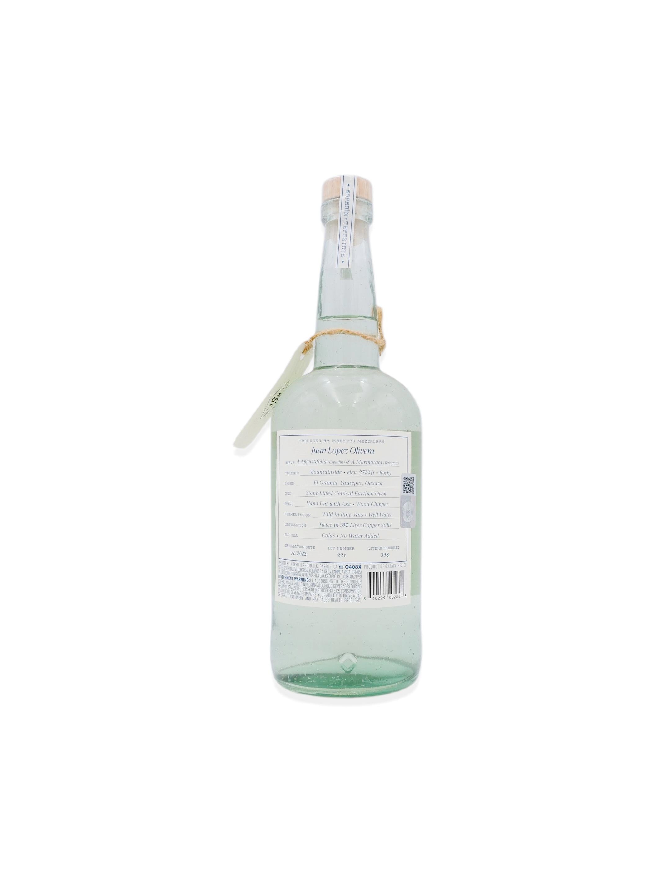 Morro Mezcal Espadin + Tepeztate 750mL