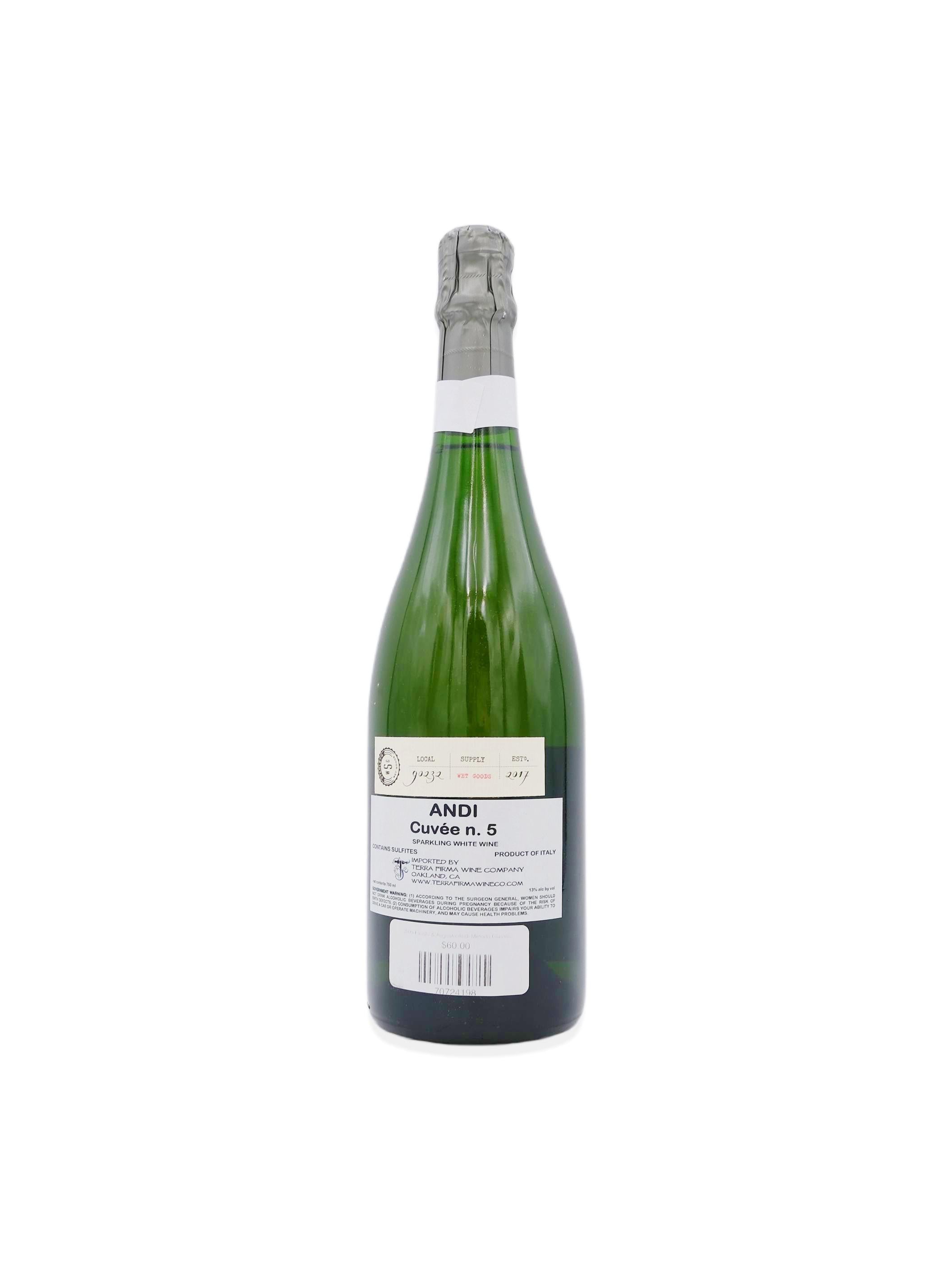 2006 Fausto & Augusto Andi Metodo Classico Cuvee No. 5 Brut Nature 750mL