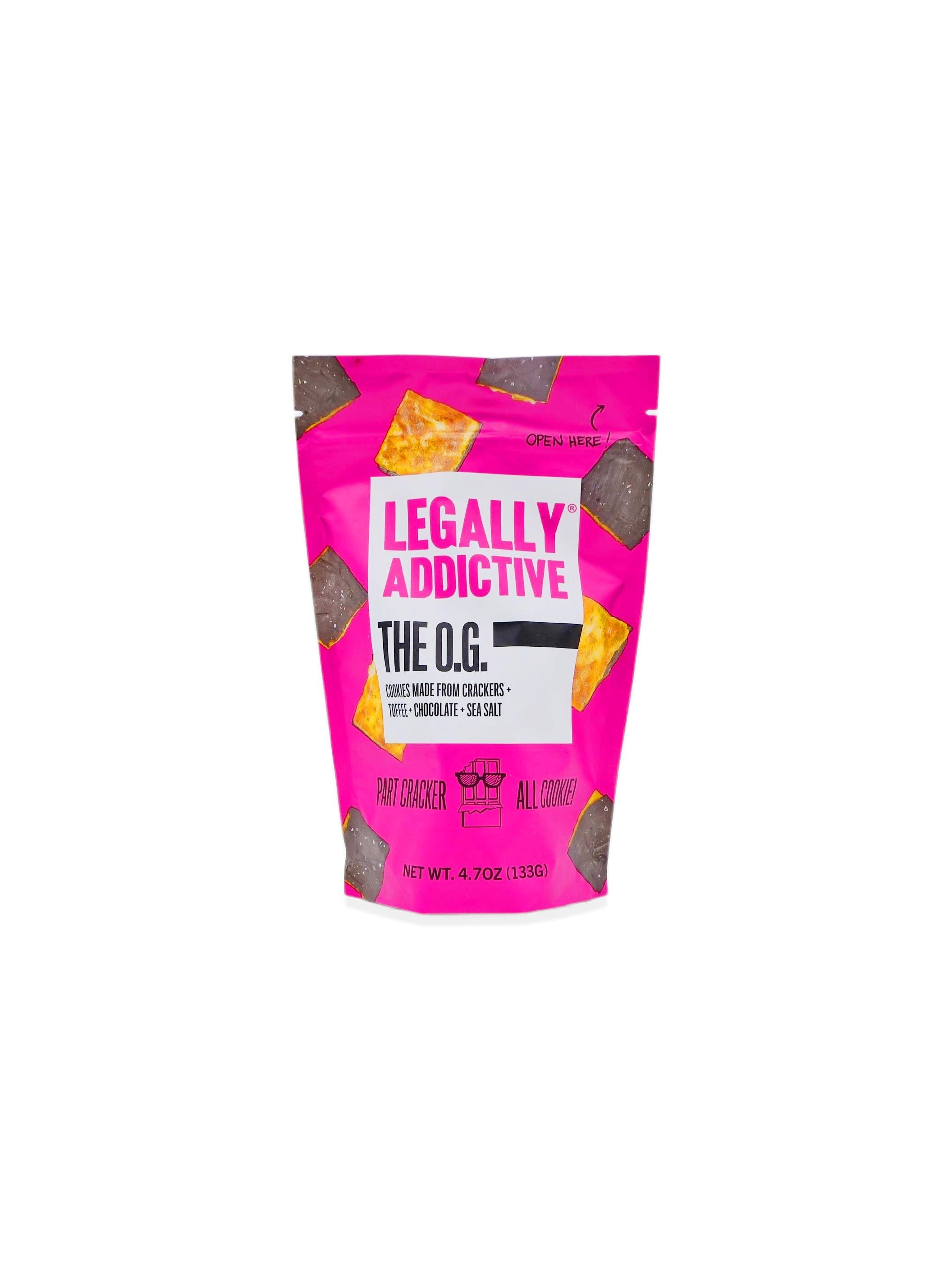 Legally Addictive Foods 'The O.G.' Cookie Crackers 4.7oz/133g