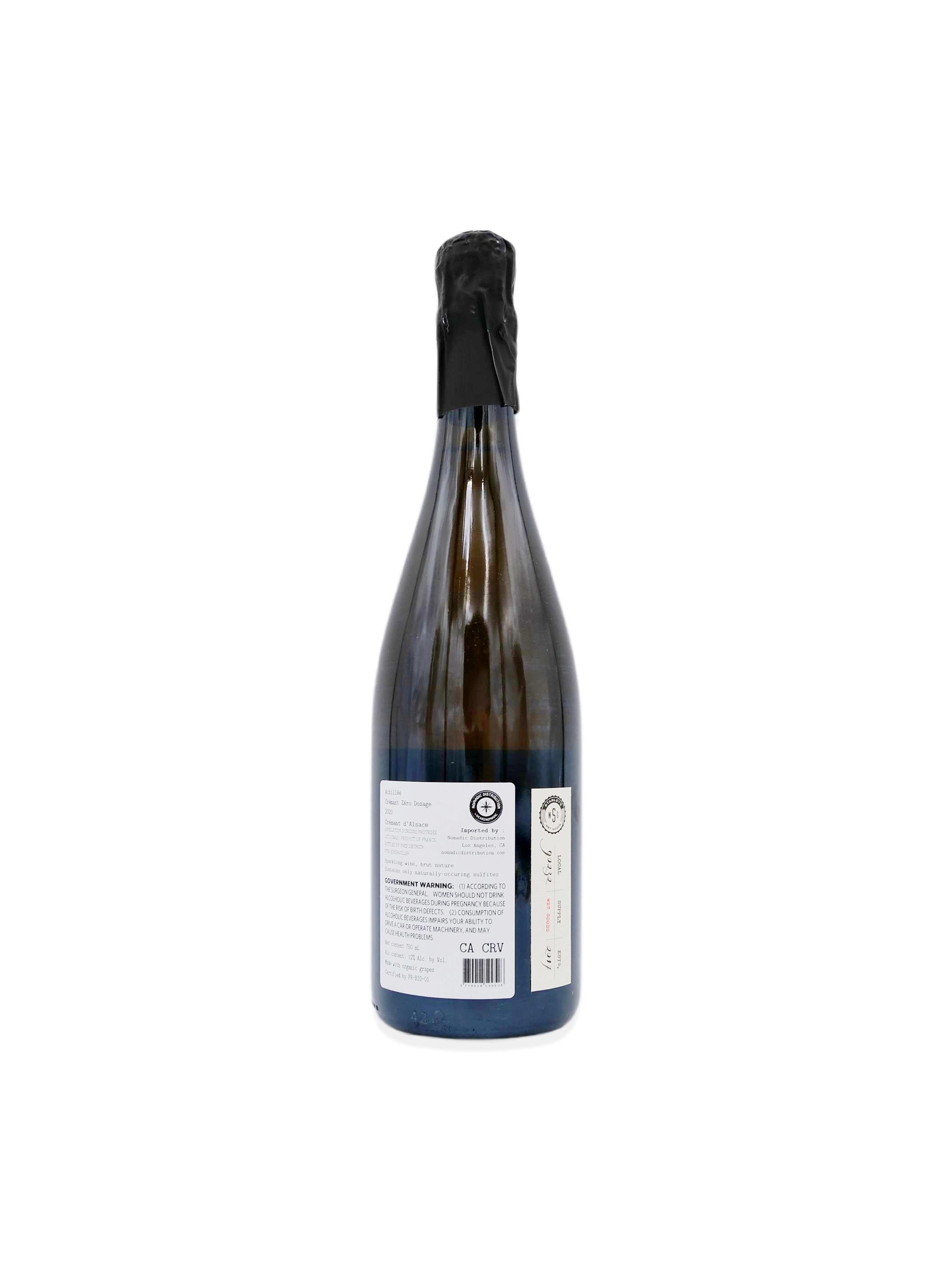 2020 Achillée Crémant d'Alsace 750mL