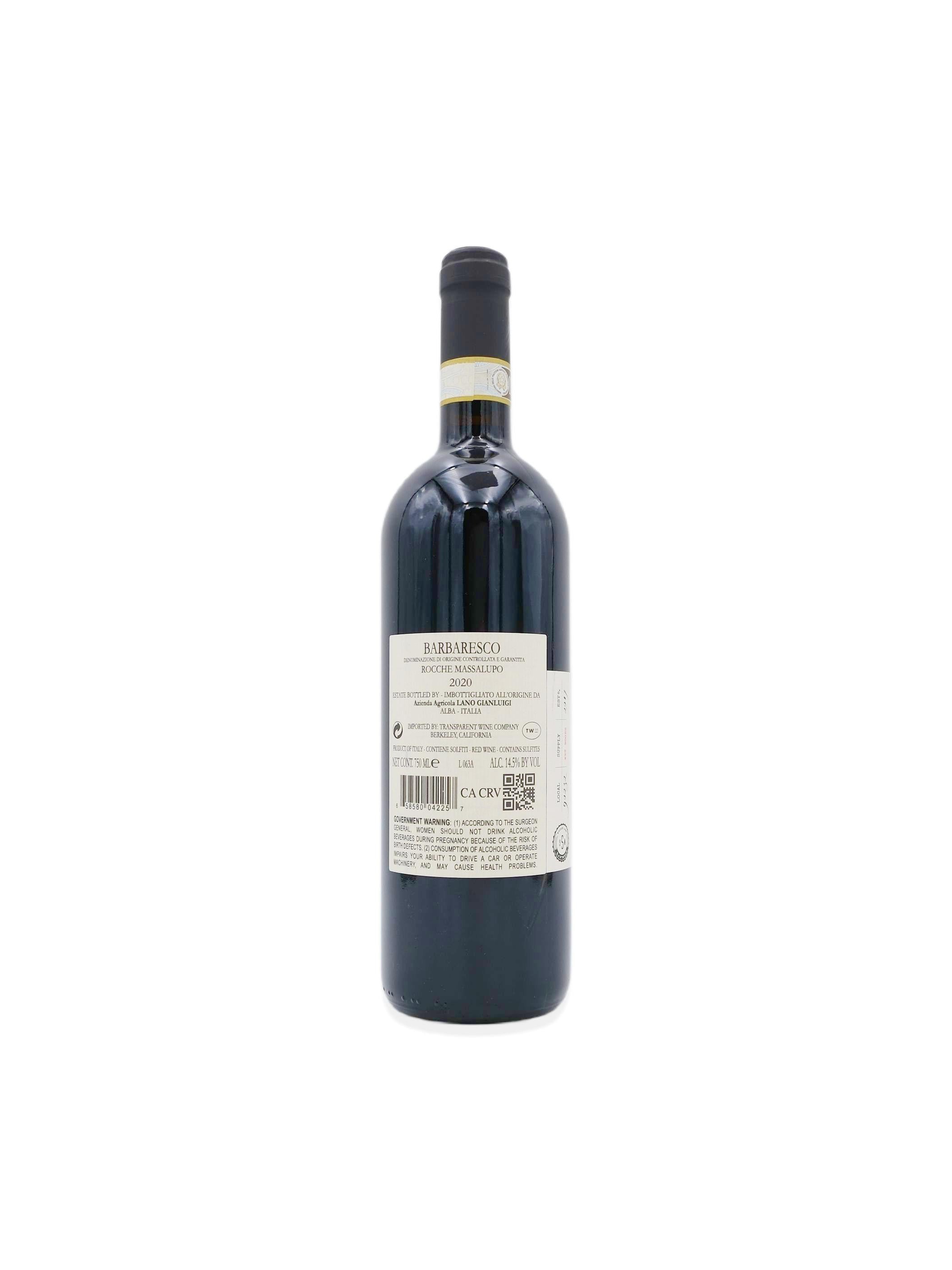 2020 Gianlugi Lano 'Rocche Massalupo' Barbaresco 750ml