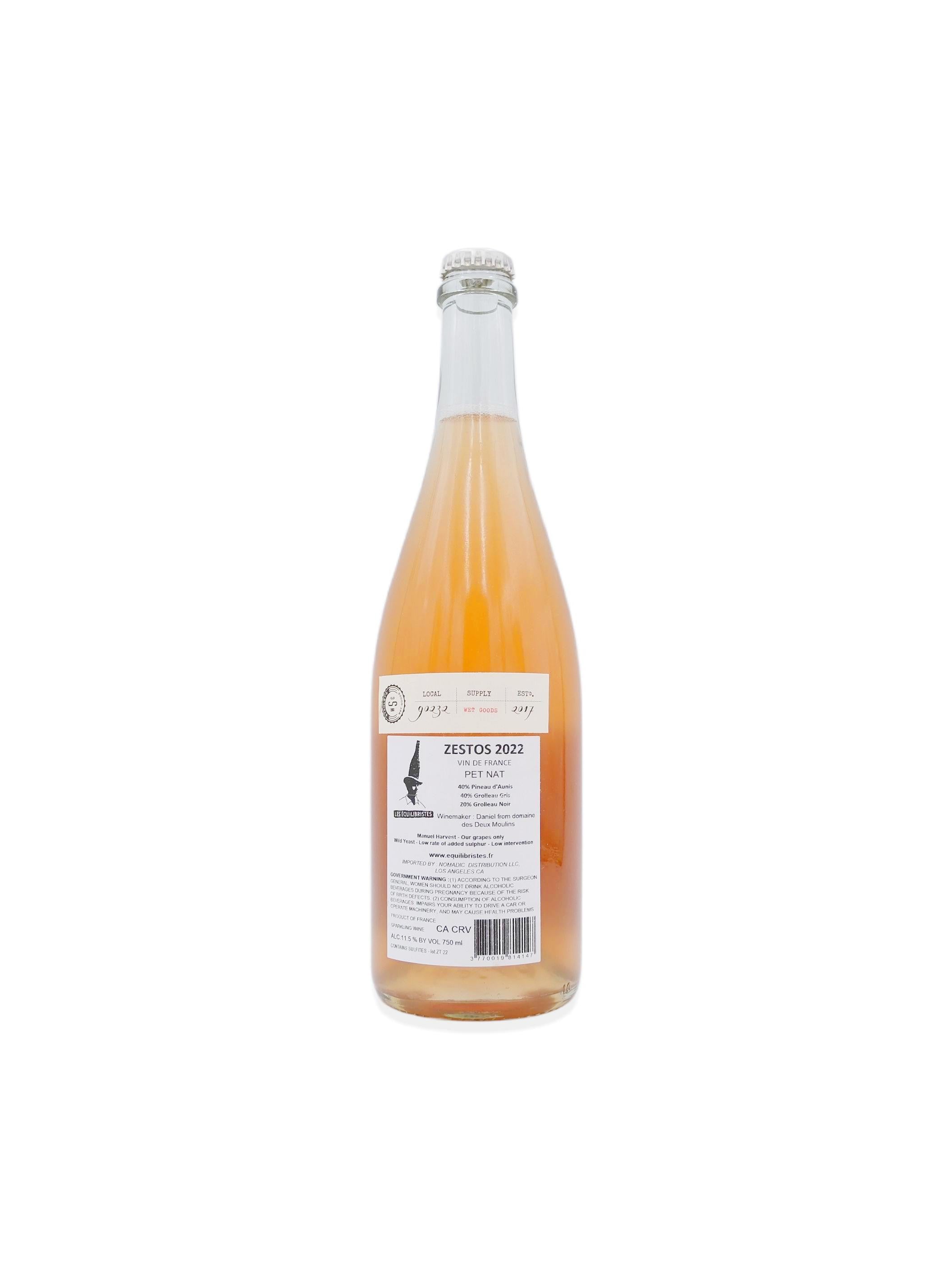 2022 Les Equilibristes Zestos Pet-Nat 750ml