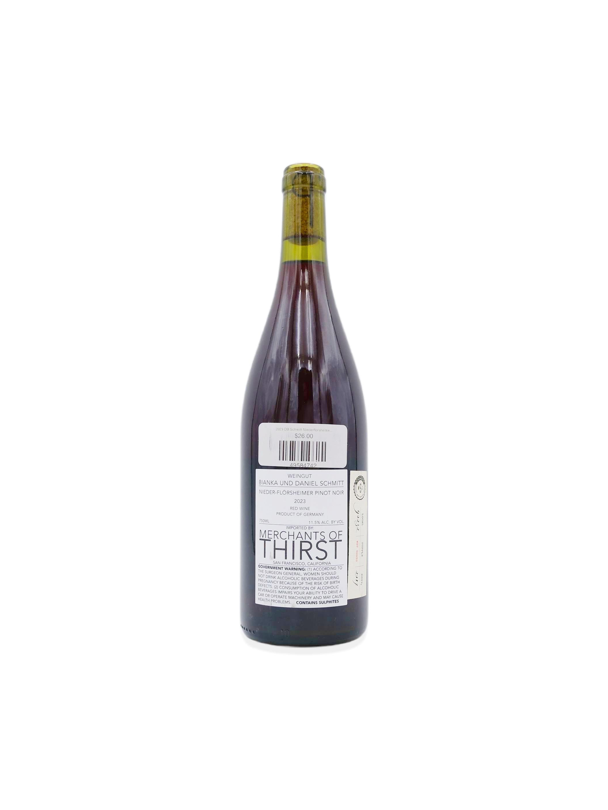 2023 DB Schmitt Niederflorsheimer Spatburgunder 750mL