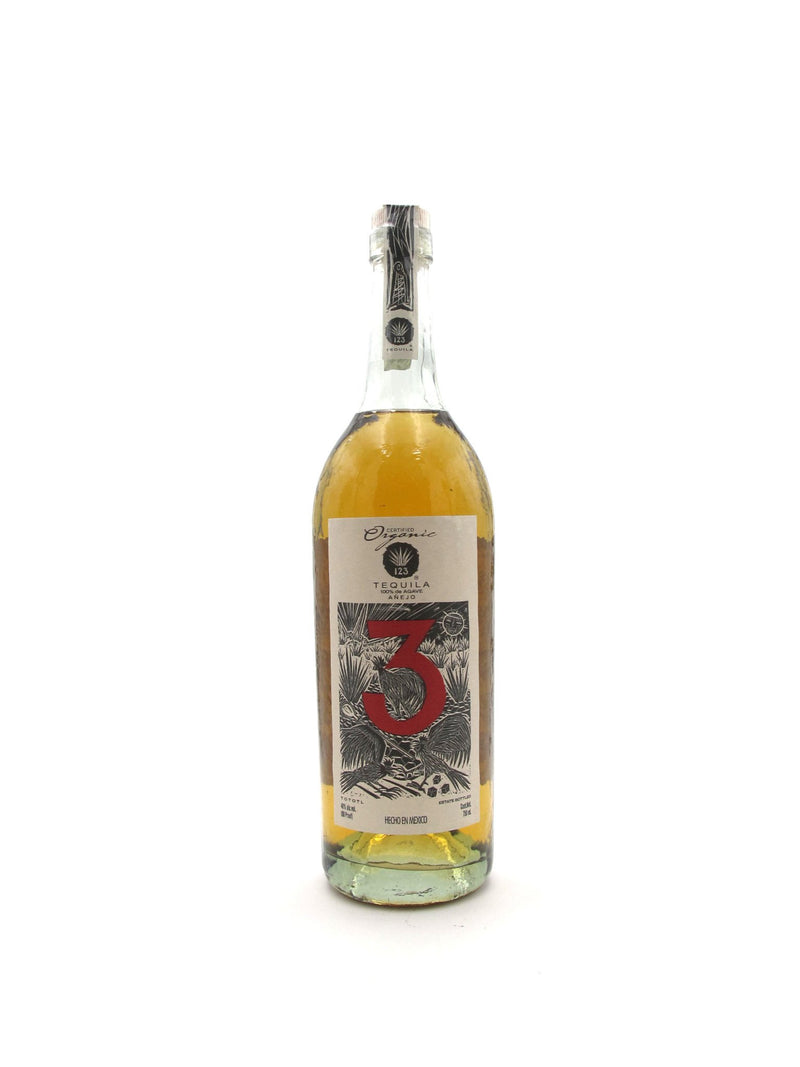 123 Tequila Añejo Tres 750mL