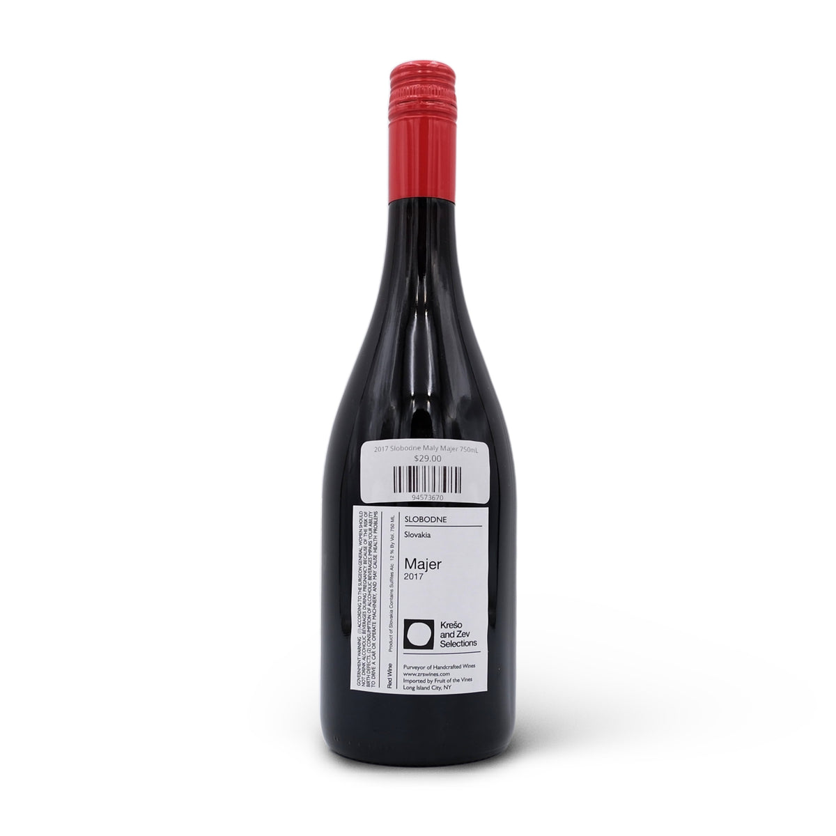 2017 Slobodne Maly Majer 750mL