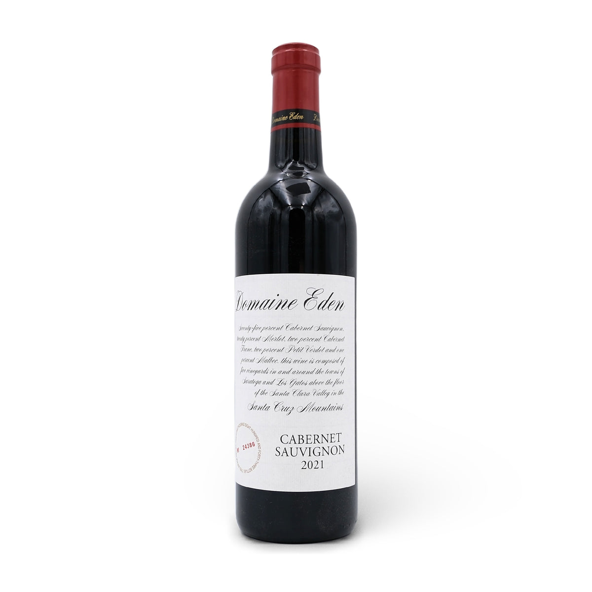 2021 Domaine Eden Cabernet Sauvignon 750mL