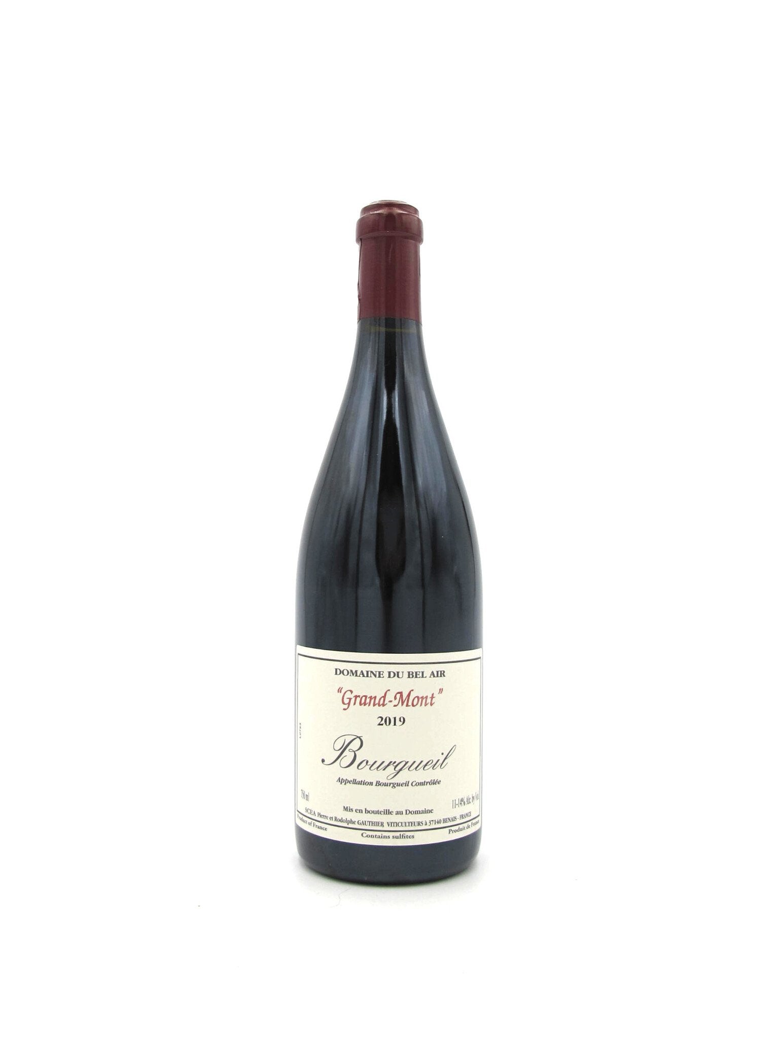 2020 Domaine du Bel Air 'Grand Mont' Bourgueil 750ml