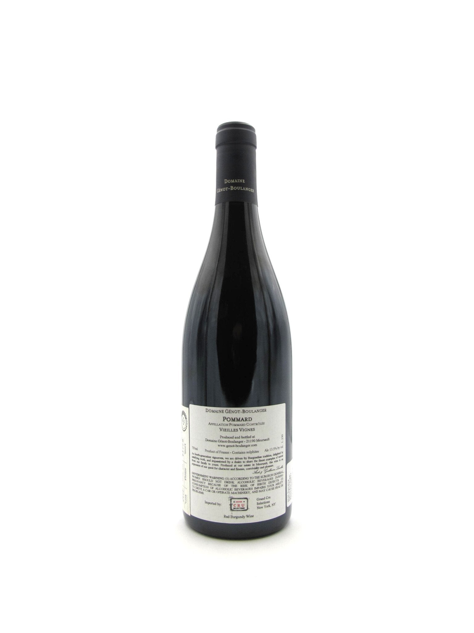 2023 Domaine Génot-Boulanger Pommard Vieilles Vignes 750mL