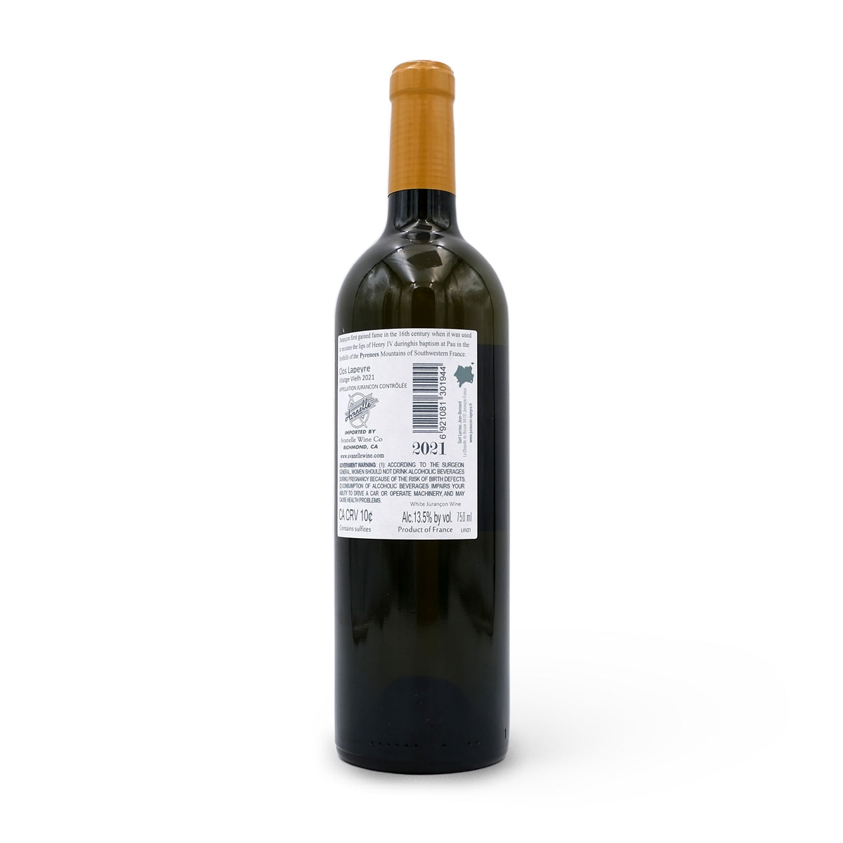 2021 Lapeyre Jurançon Sec Vitatge Vielh 750mL