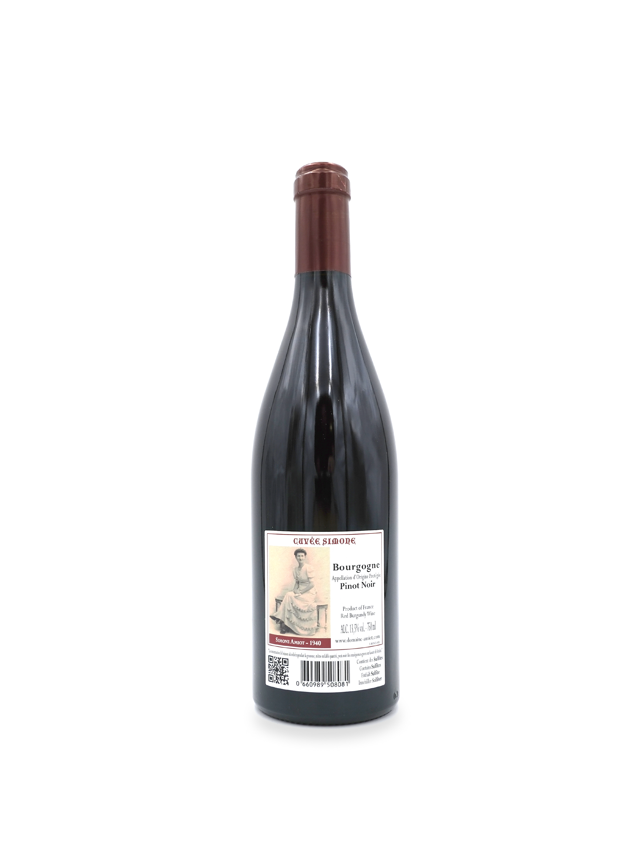 2021 Guy Amiot Cuvee Simone Bourgogne Rouge 750mL