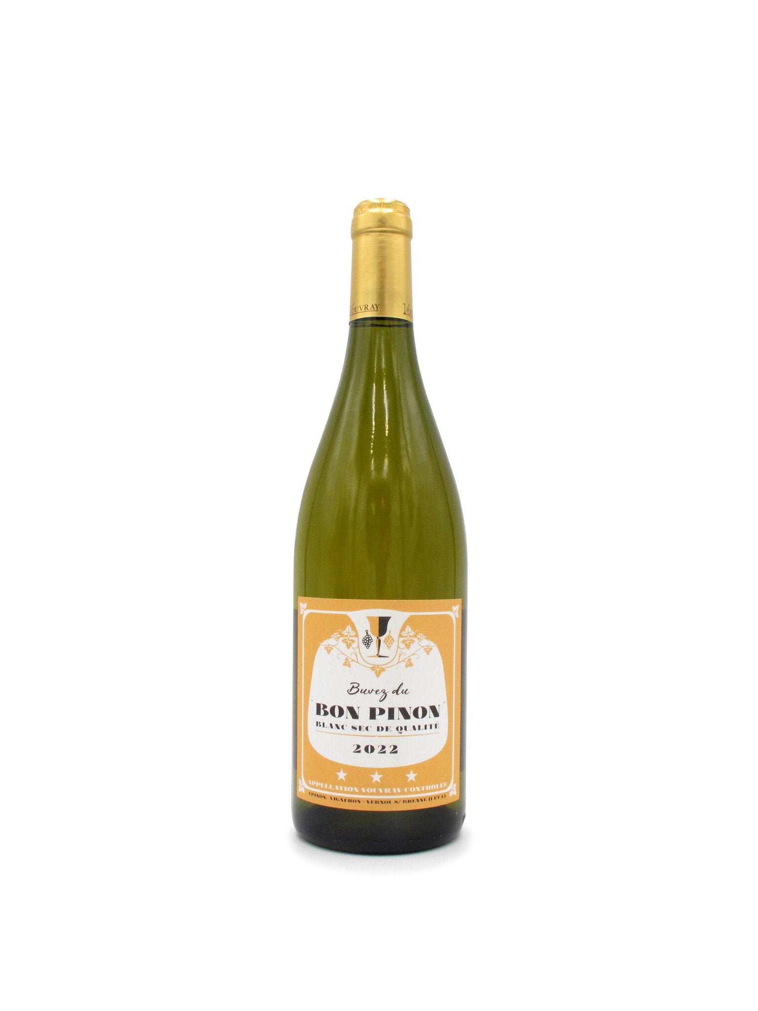 2022 François et Julien Pinon 'Buvez du Bon Pinon' Vouvray 750mL