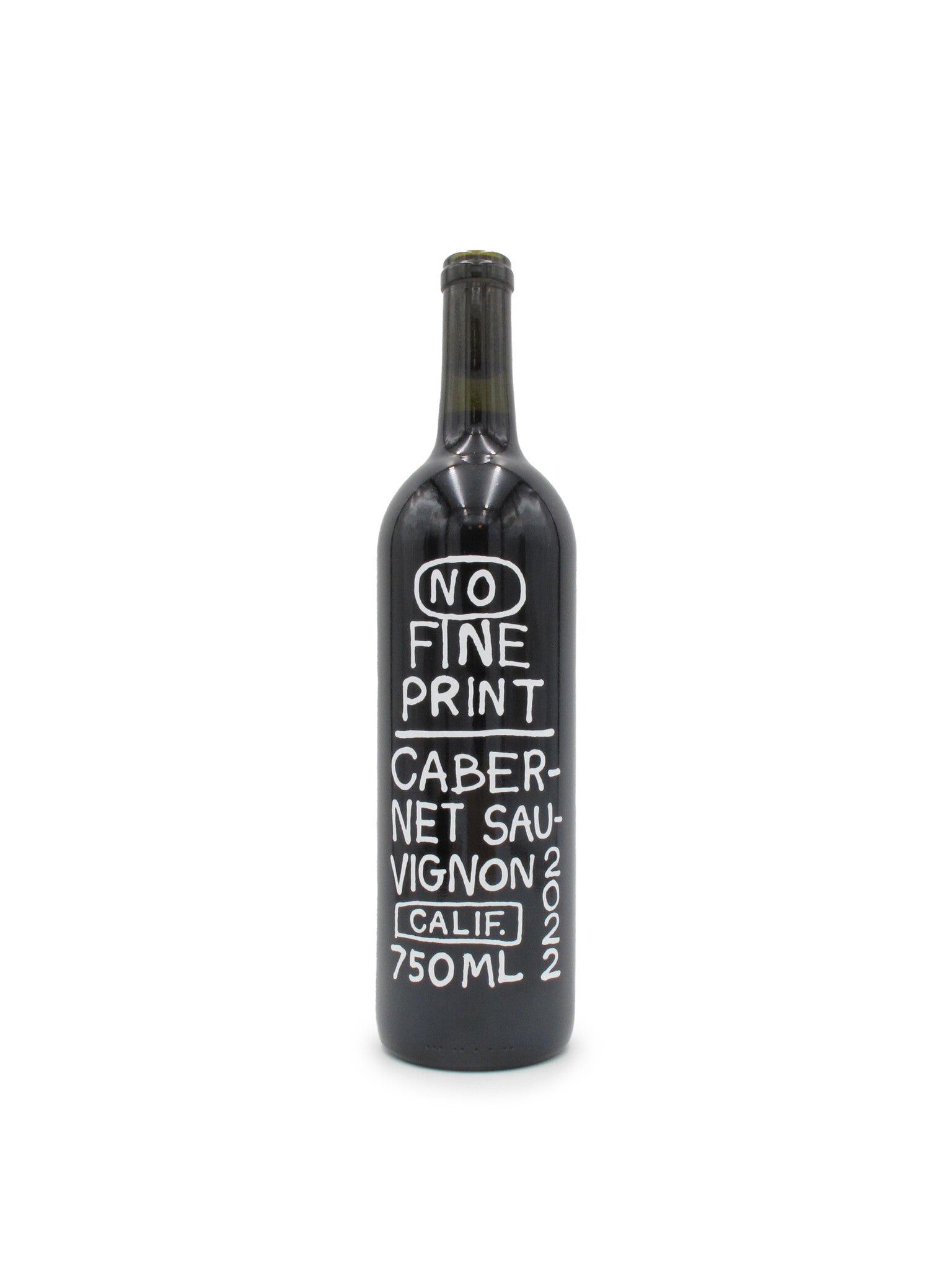 2022 No Fine Print Cabernet Sauvignon 750mL