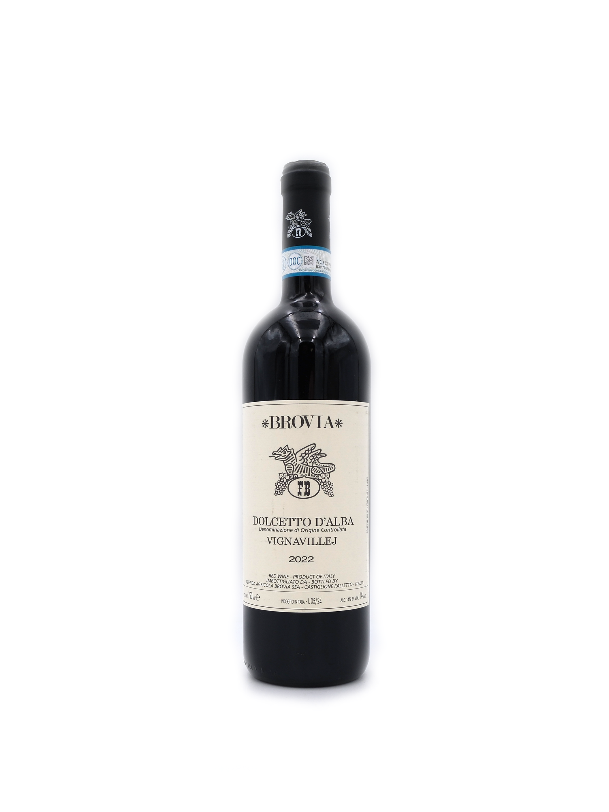 2023 Brovia Dolcetto d'Alba Vignavillej 750ml