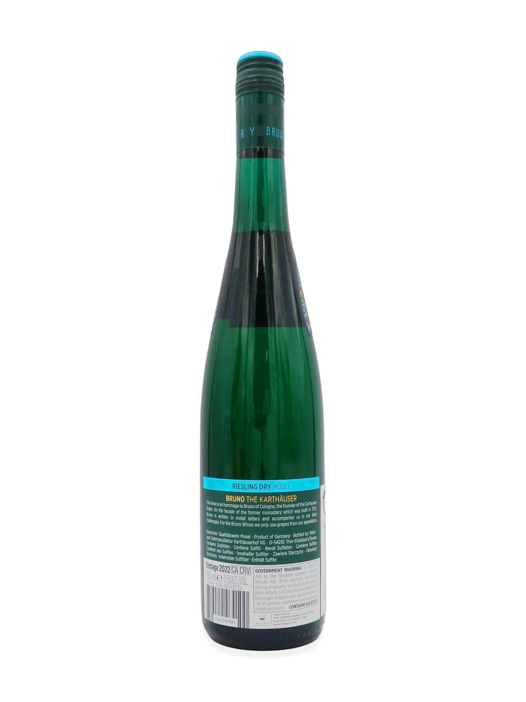 2022 Karthäuserhof 'Bruno' Dry Riesling 750mL