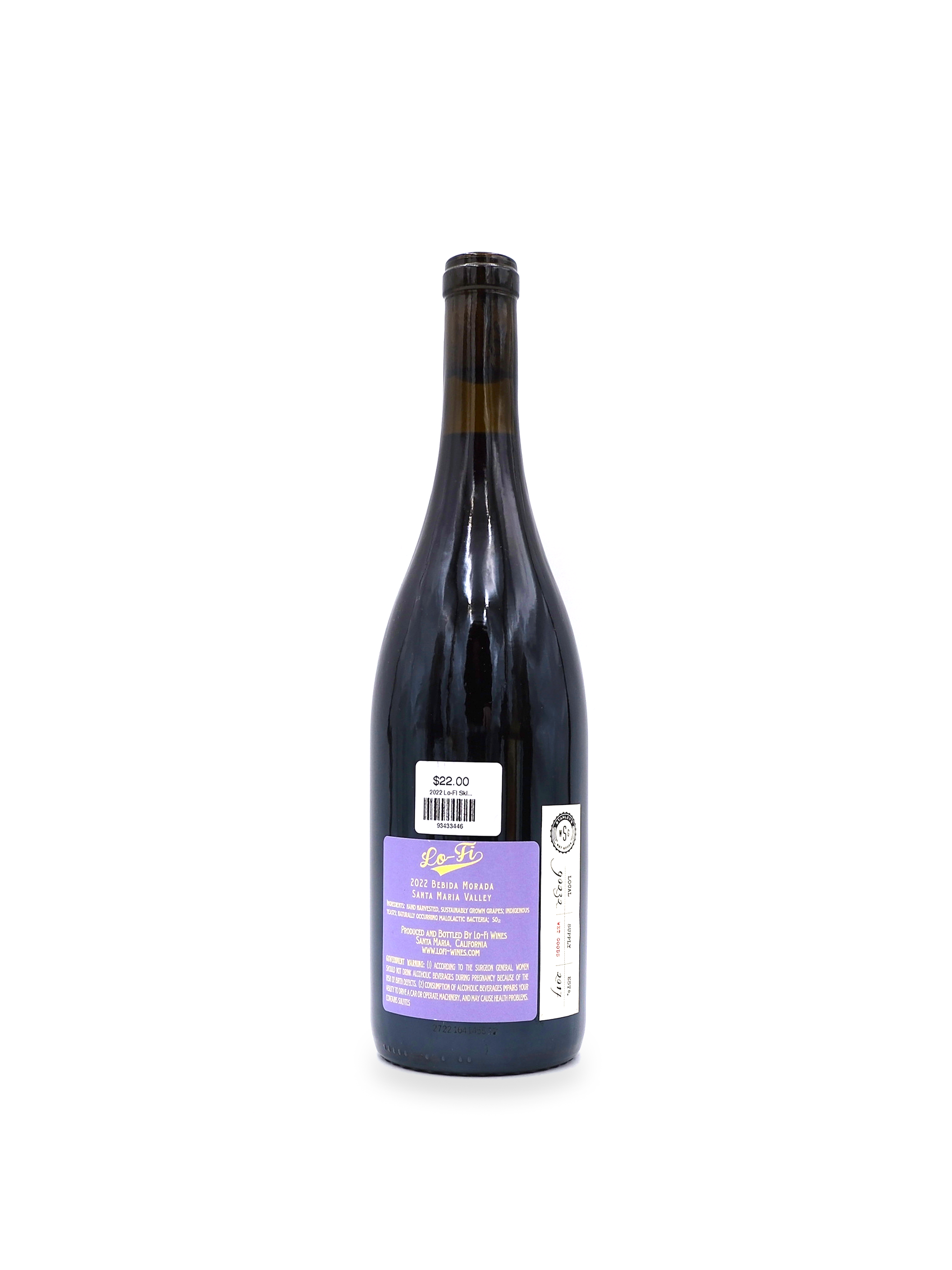 2022 Lo-Fi Bebida Morada Mencia 750ml