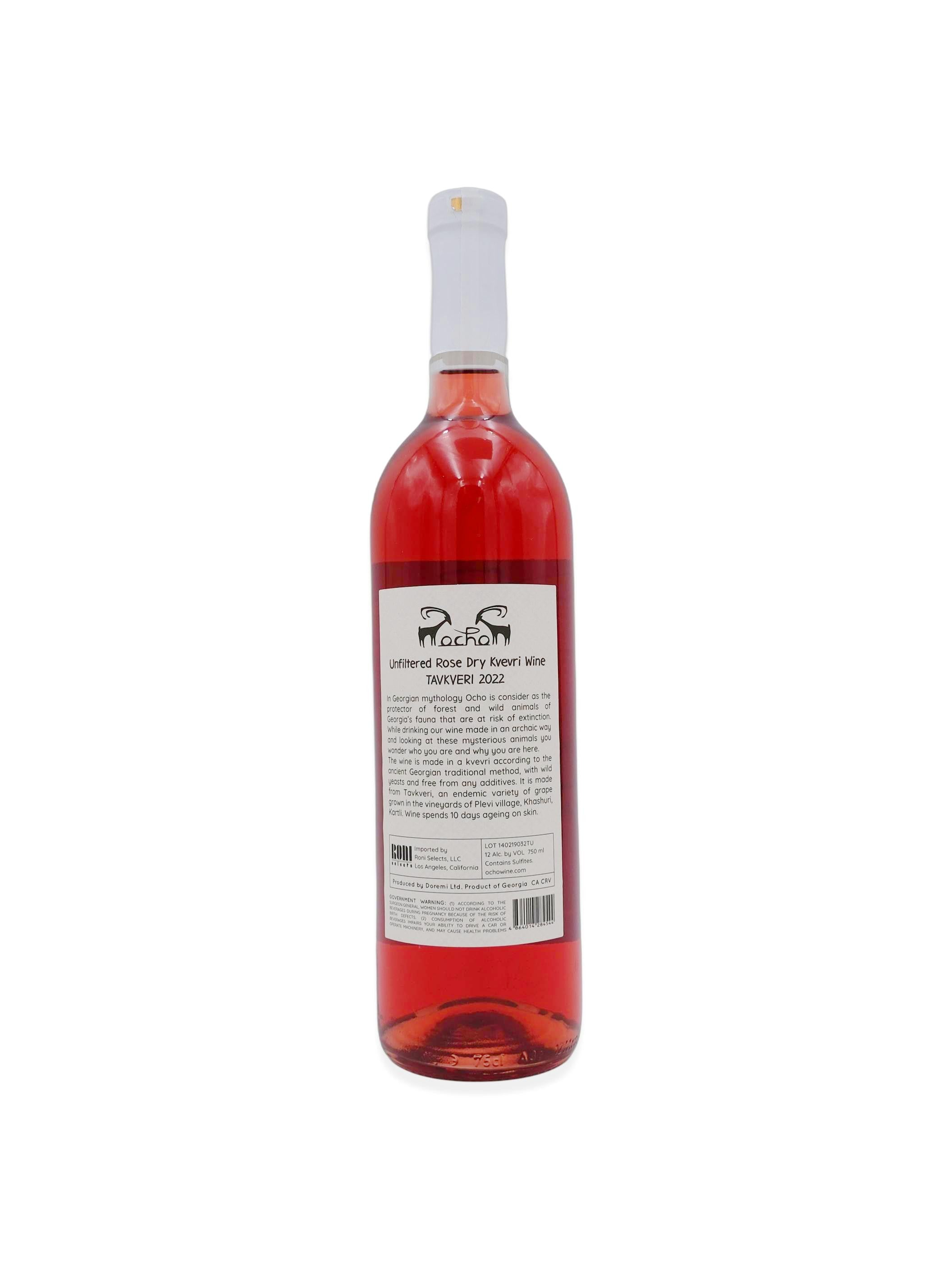 2022 Ocho 'Do you wonder?' Rosé 750mL