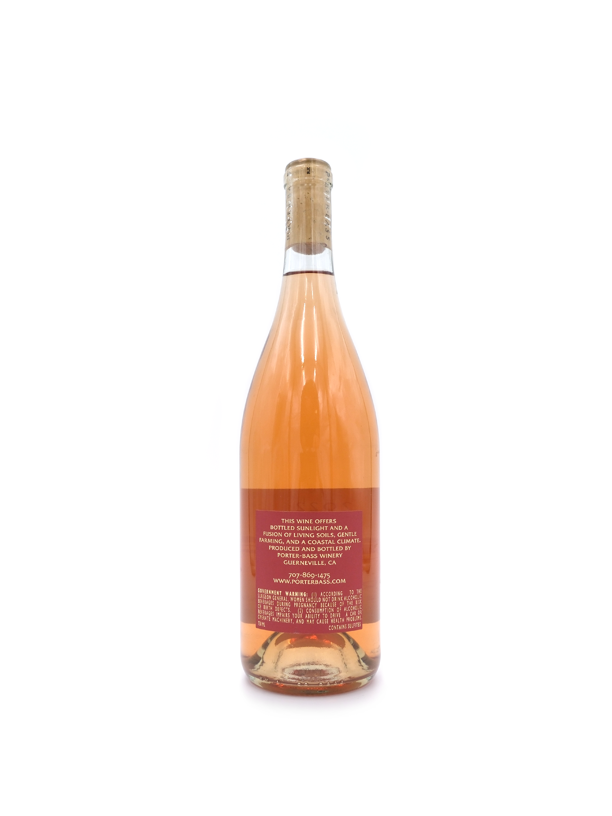 2022 Porter Bass Estate Rosé of Zinfandel Russian River 750mL