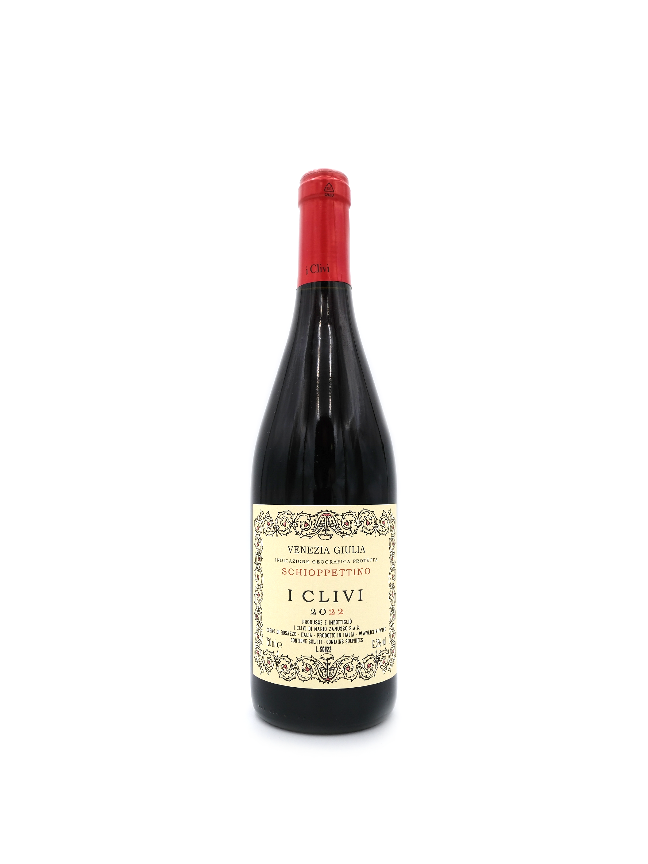 2022 i Clivi Ribolla Nera 'Schioppettino' 750mL
