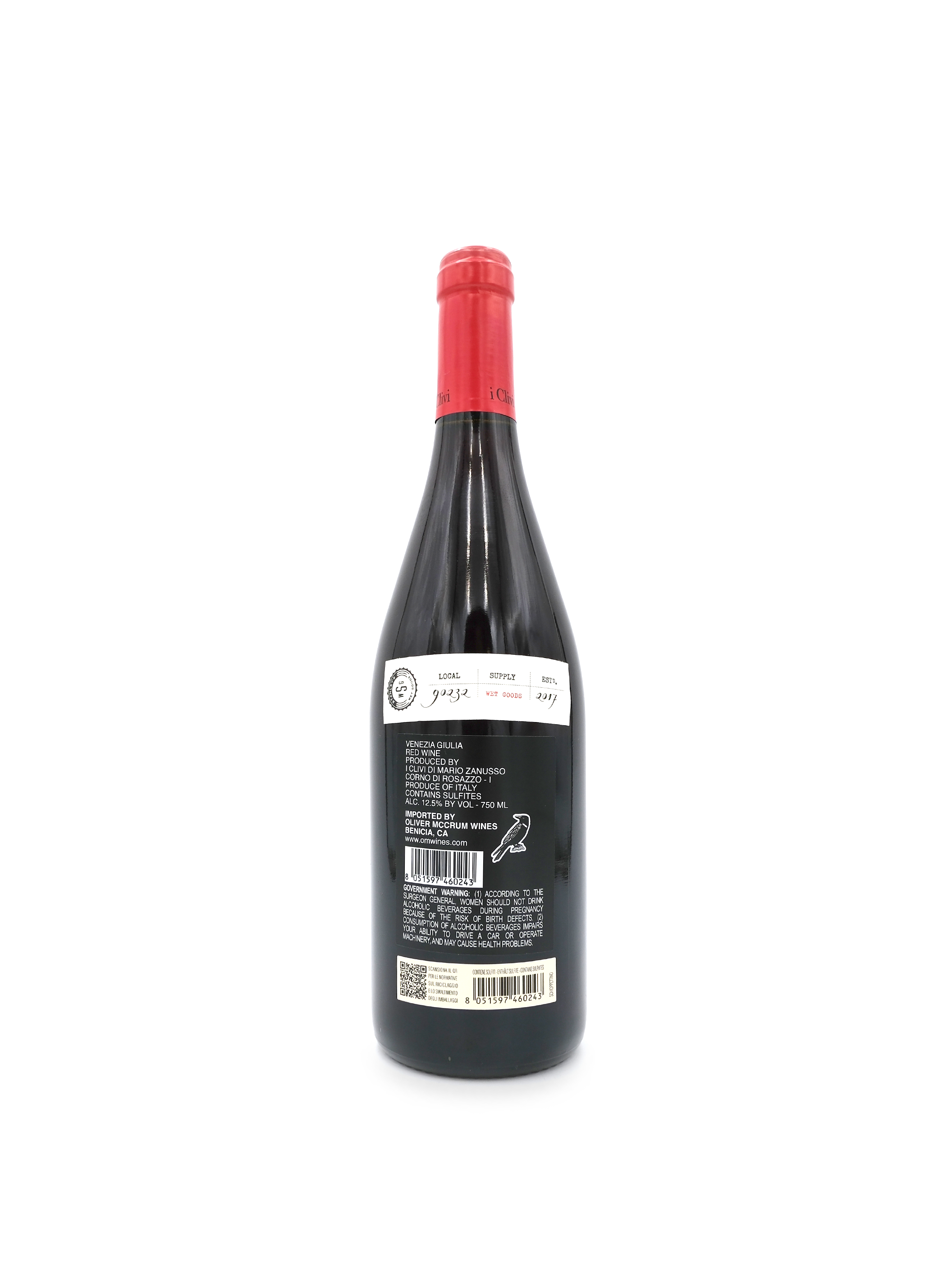 2022 i Clivi Ribolla Nera 'Schioppettino' 750mL